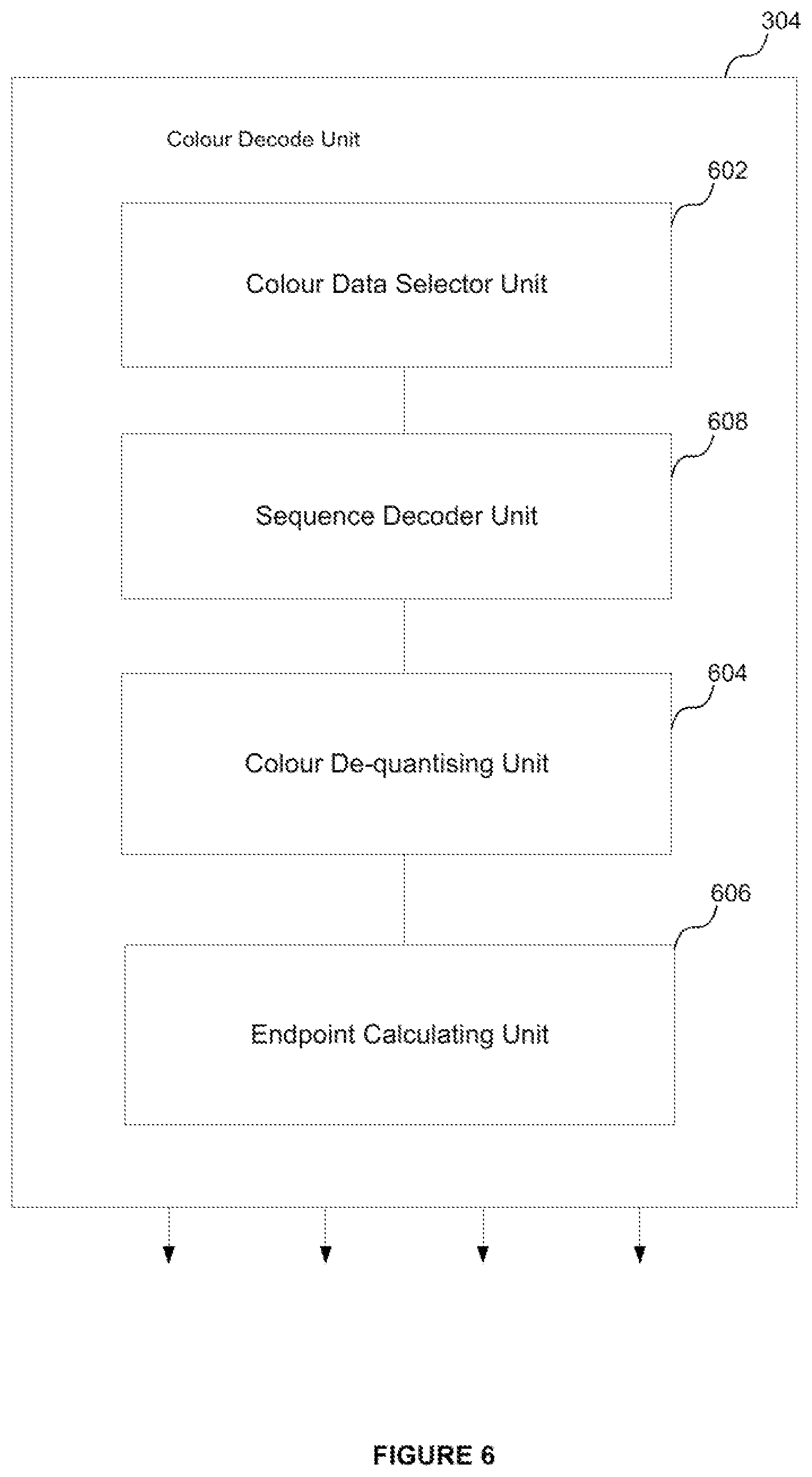 Patent US11836830 Figure 6 – Multi-output decoder for texture decompression