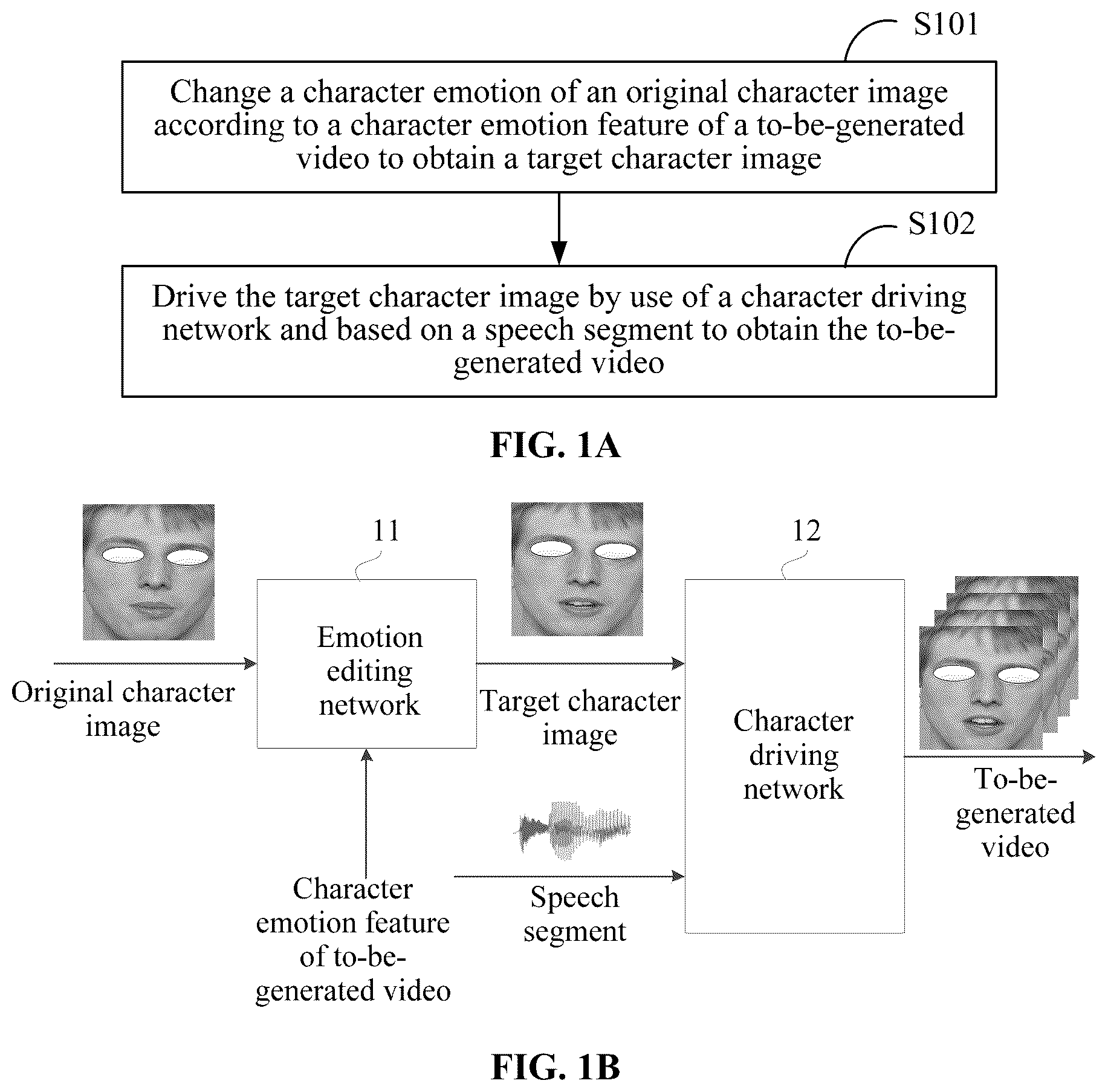 Patent US11836837 Figure 1 – Video generation method, device and storage medium