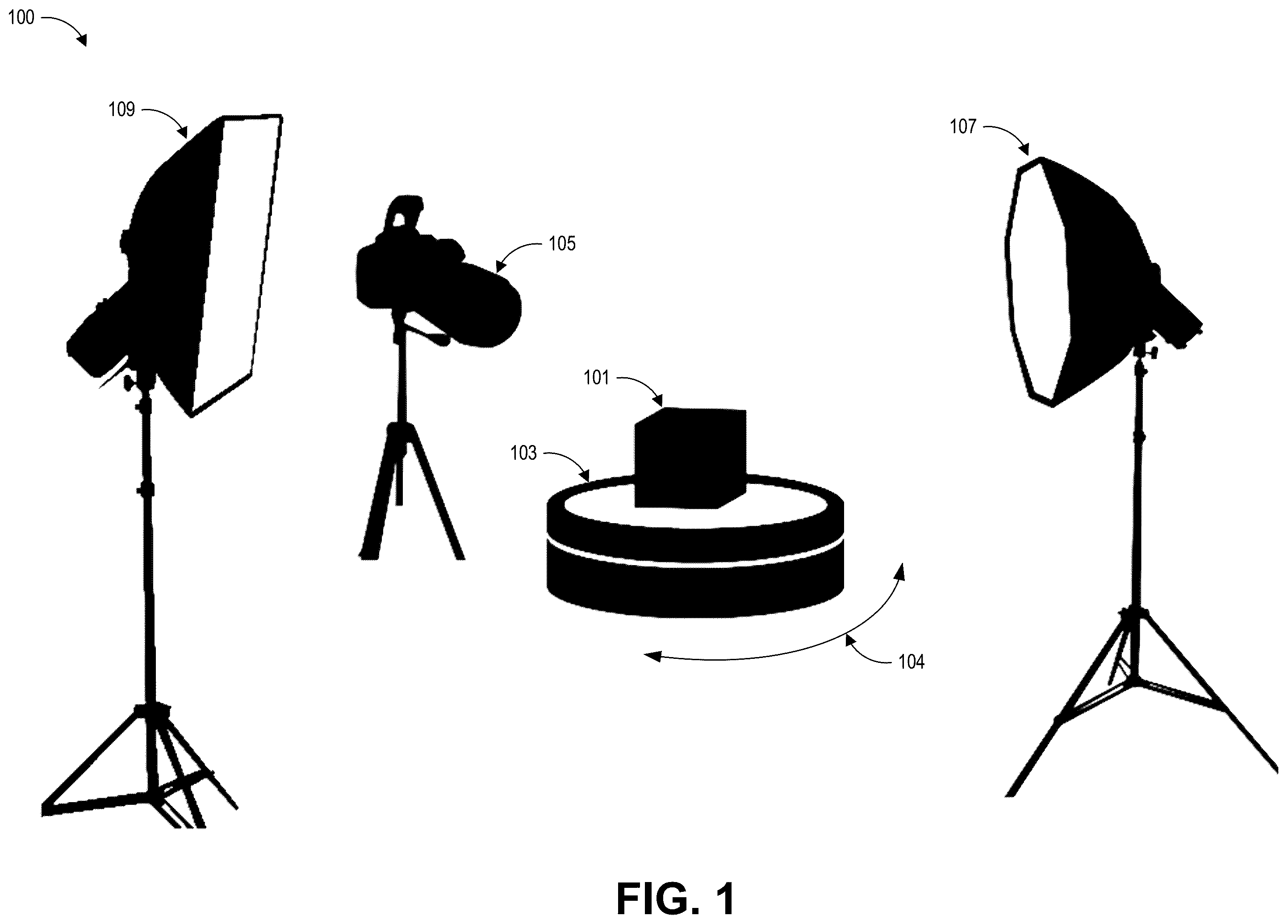 Patent US11836847 Figure 1 – Systems and methods for creating and displaying interactive 3D representations of real objects