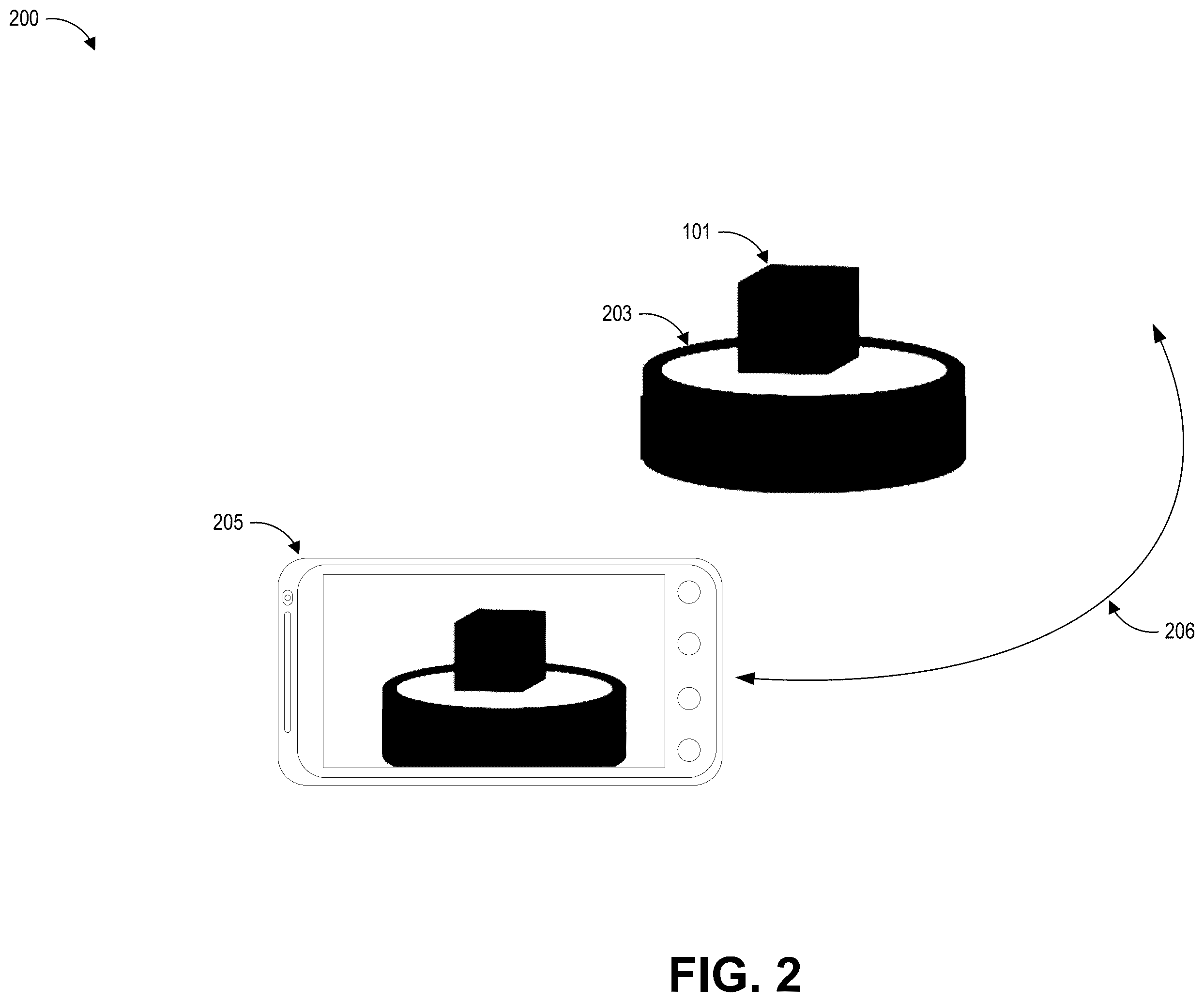 Patent US11836847 Figure 2 – Systems and methods for creating and displaying interactive 3D representations of real objects