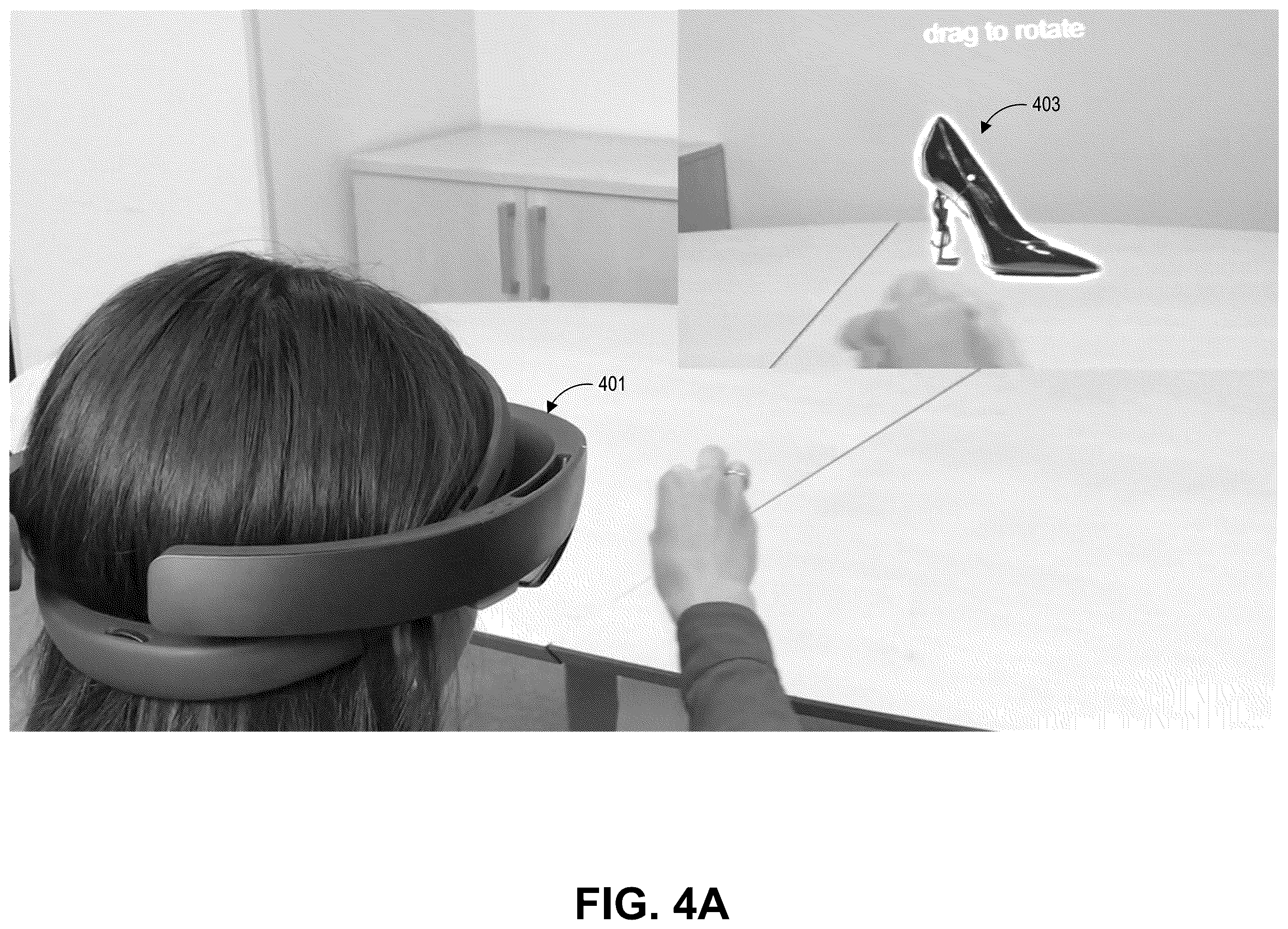Patent US11836847 Figure 4 – Systems and methods for creating and displaying interactive 3D representations of real objects