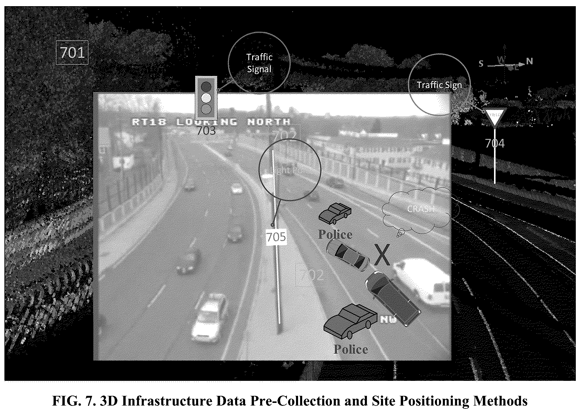 Patent US11836858 Figure 7 – Incident site investigation and management support system based on unmanned aerial vehicles