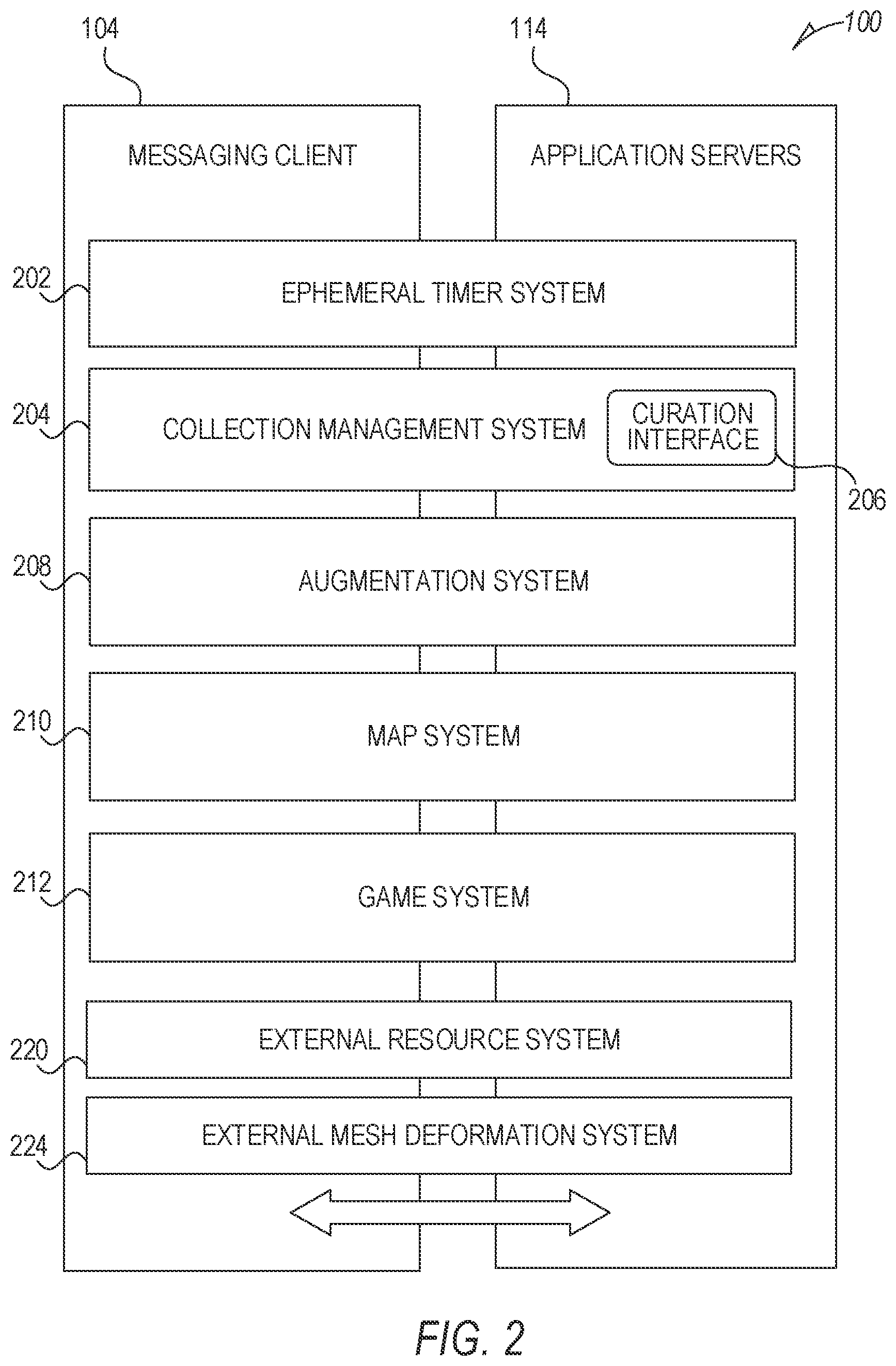 Patent US11836866 Figure 2 – Deforming real-world object using an external mesh