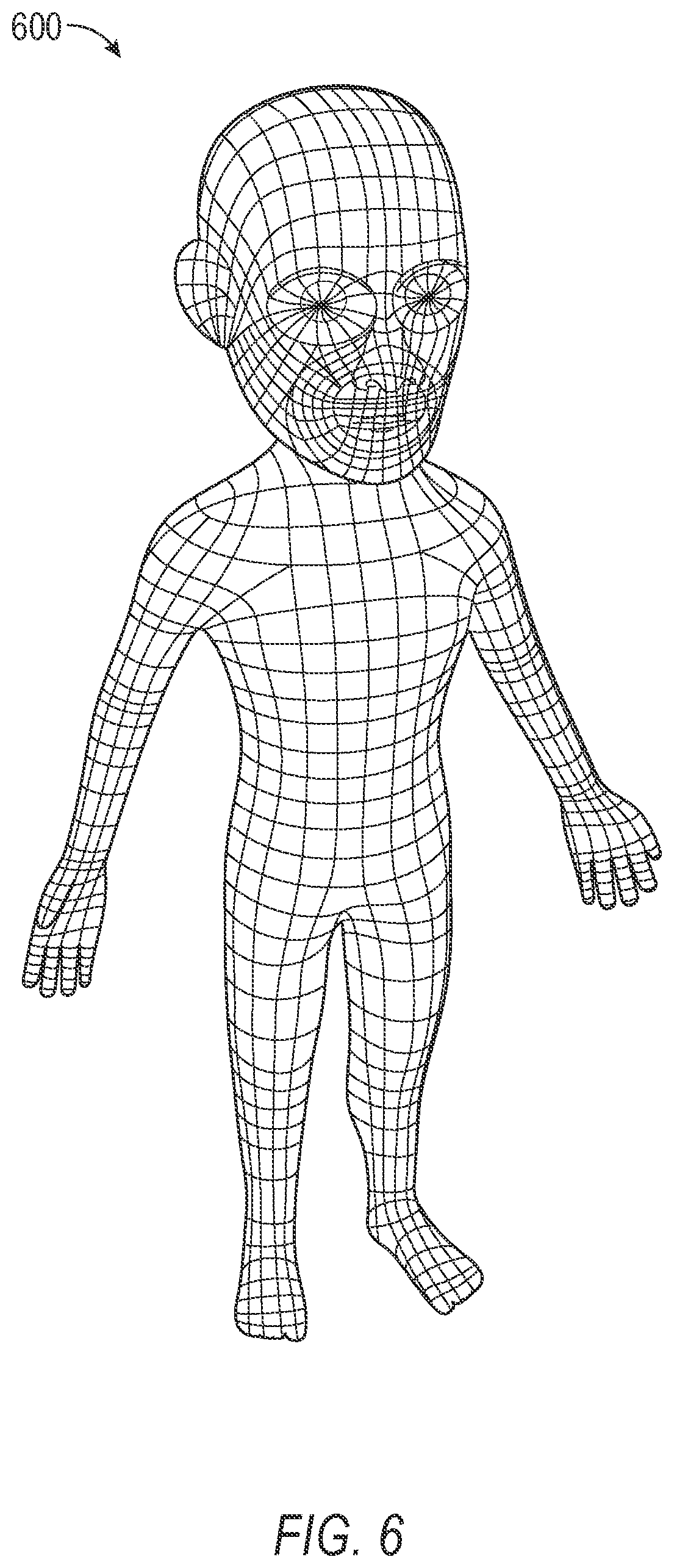 Patent US11836866 Figure 6 – Deforming real-world object using an external mesh