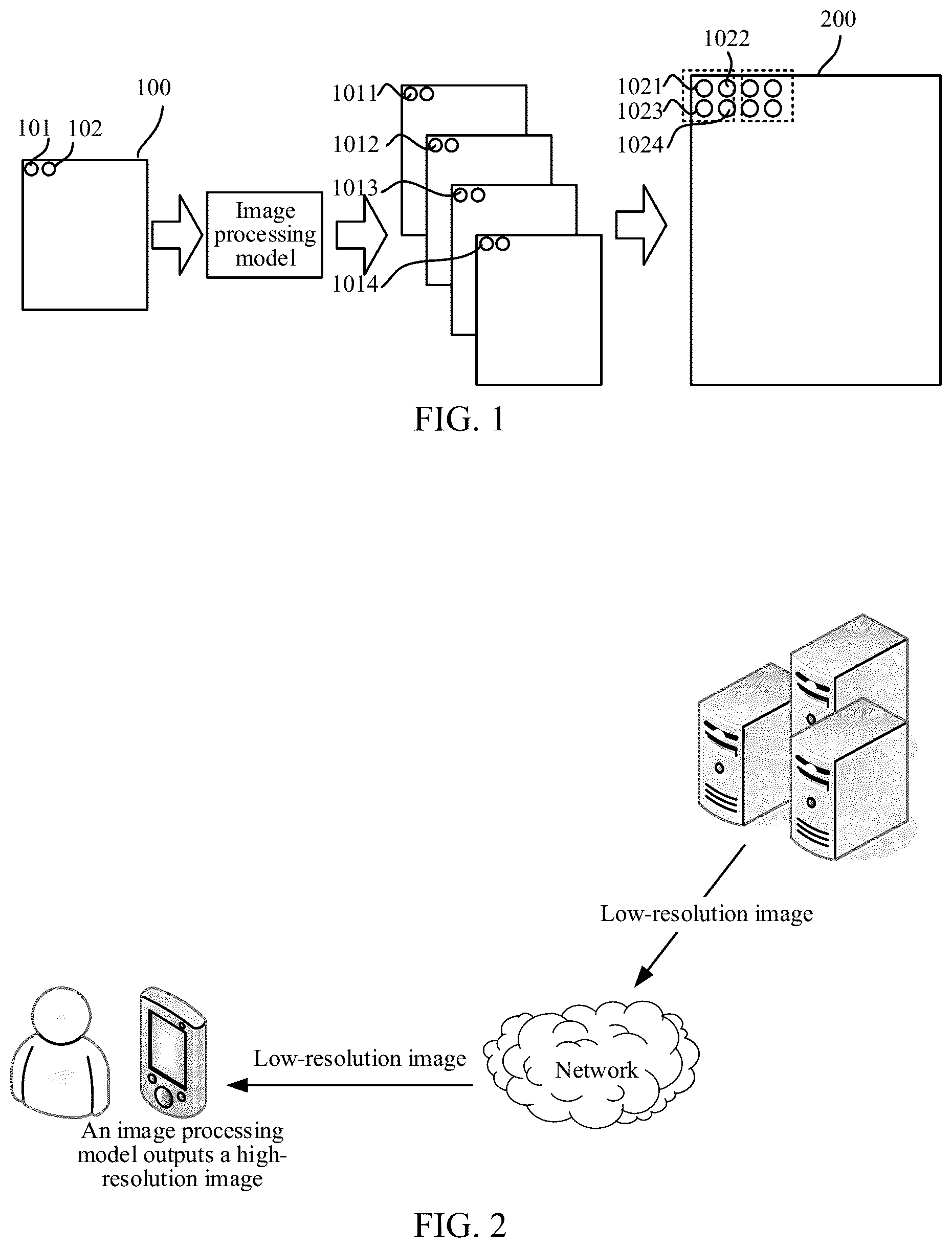 Patent US11836891 Figure 1 – Image related processing method and apparatus, device and storage medium