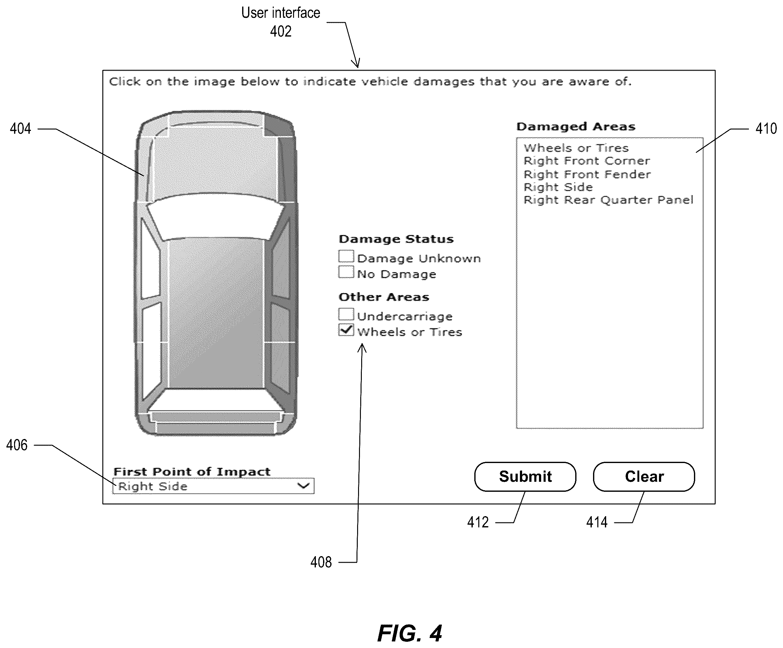 Patent US11836910 Figure 4 – Estimation using image analysis