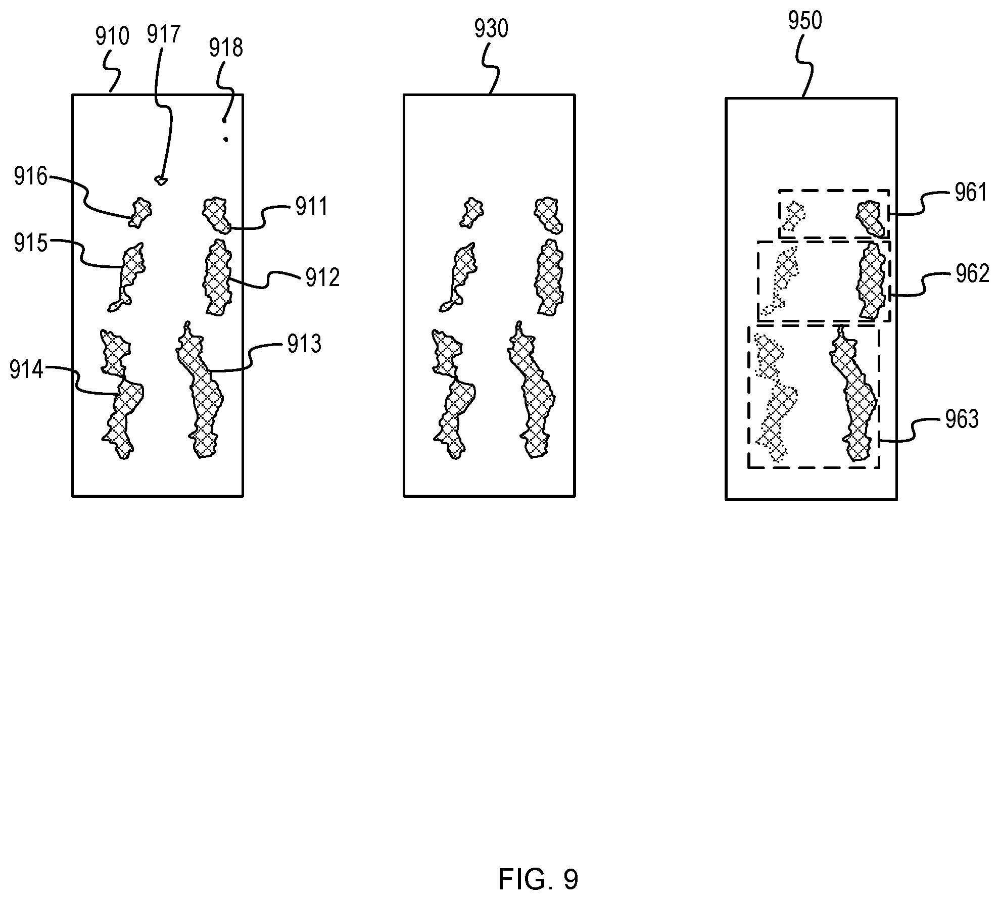 Patent US11836927 Figure 9 – Borehole coring reconstructions using borehole scans
