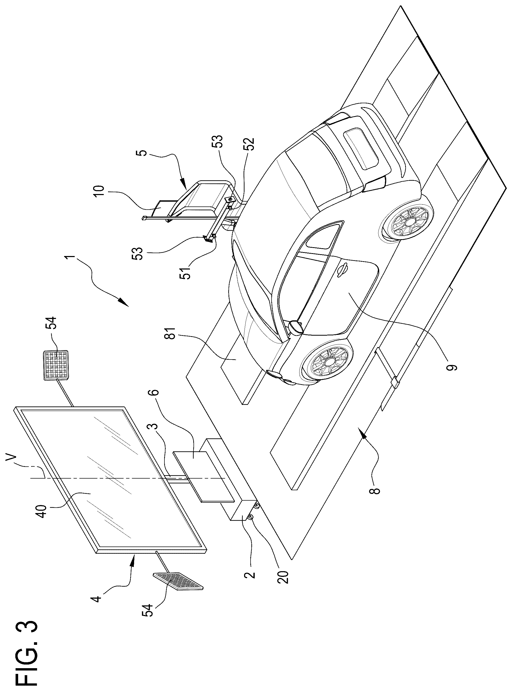 Patent US11836947 Figure 3 – System for calibrating a vehicle camera