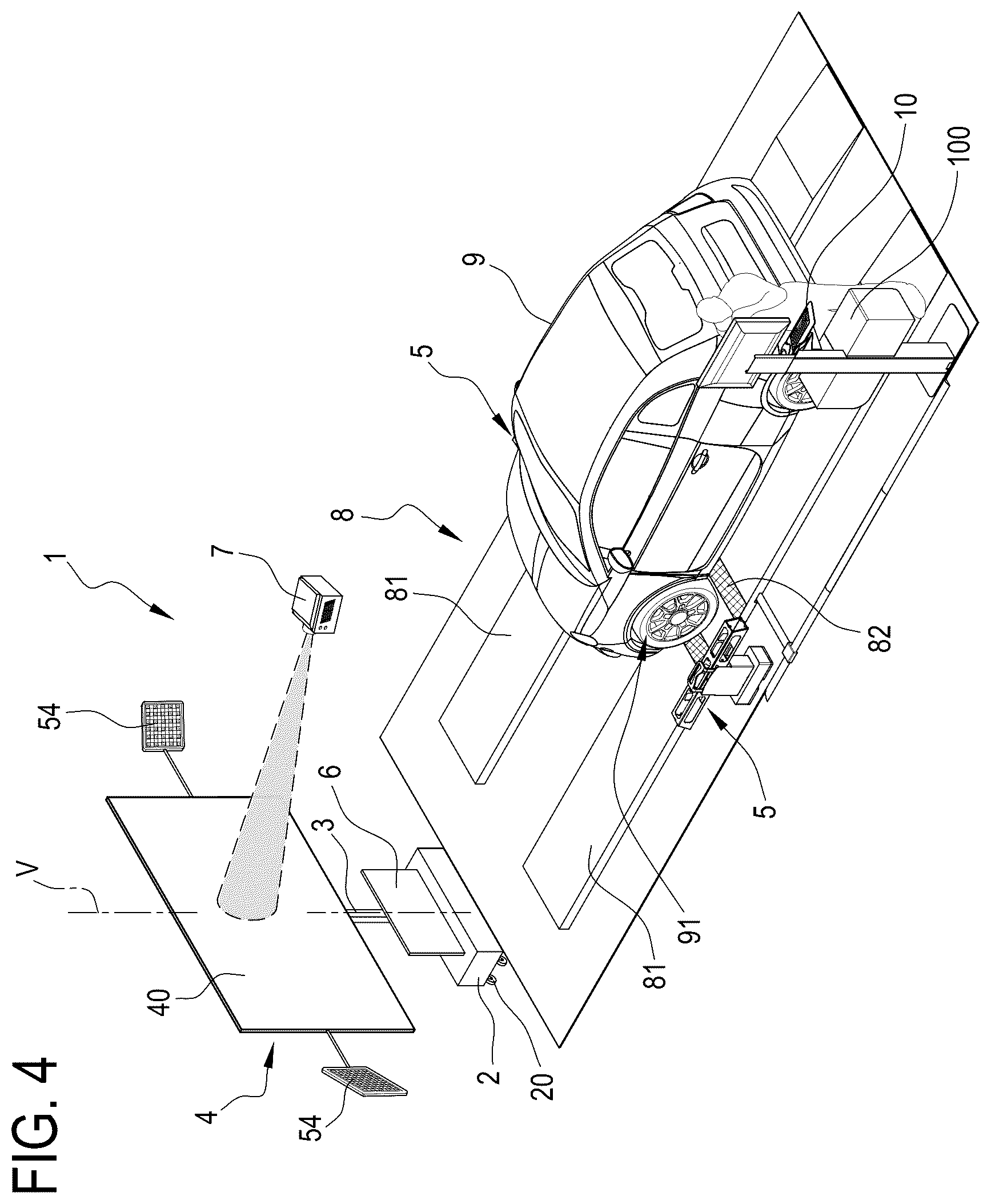Patent US11836947 Figure 5 – System for calibrating a vehicle camera