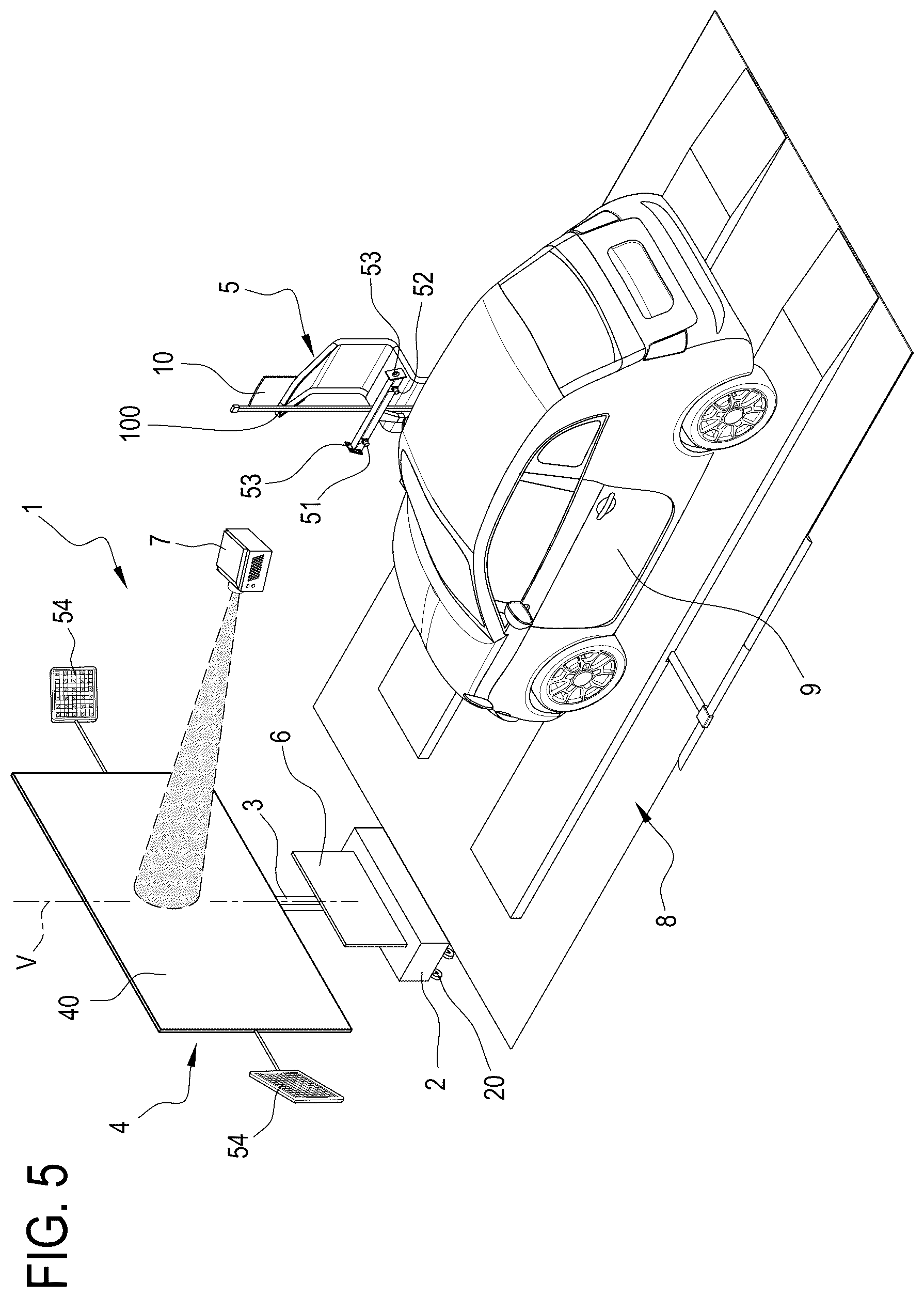 Patent US11836947 Figure 6 – System for calibrating a vehicle camera