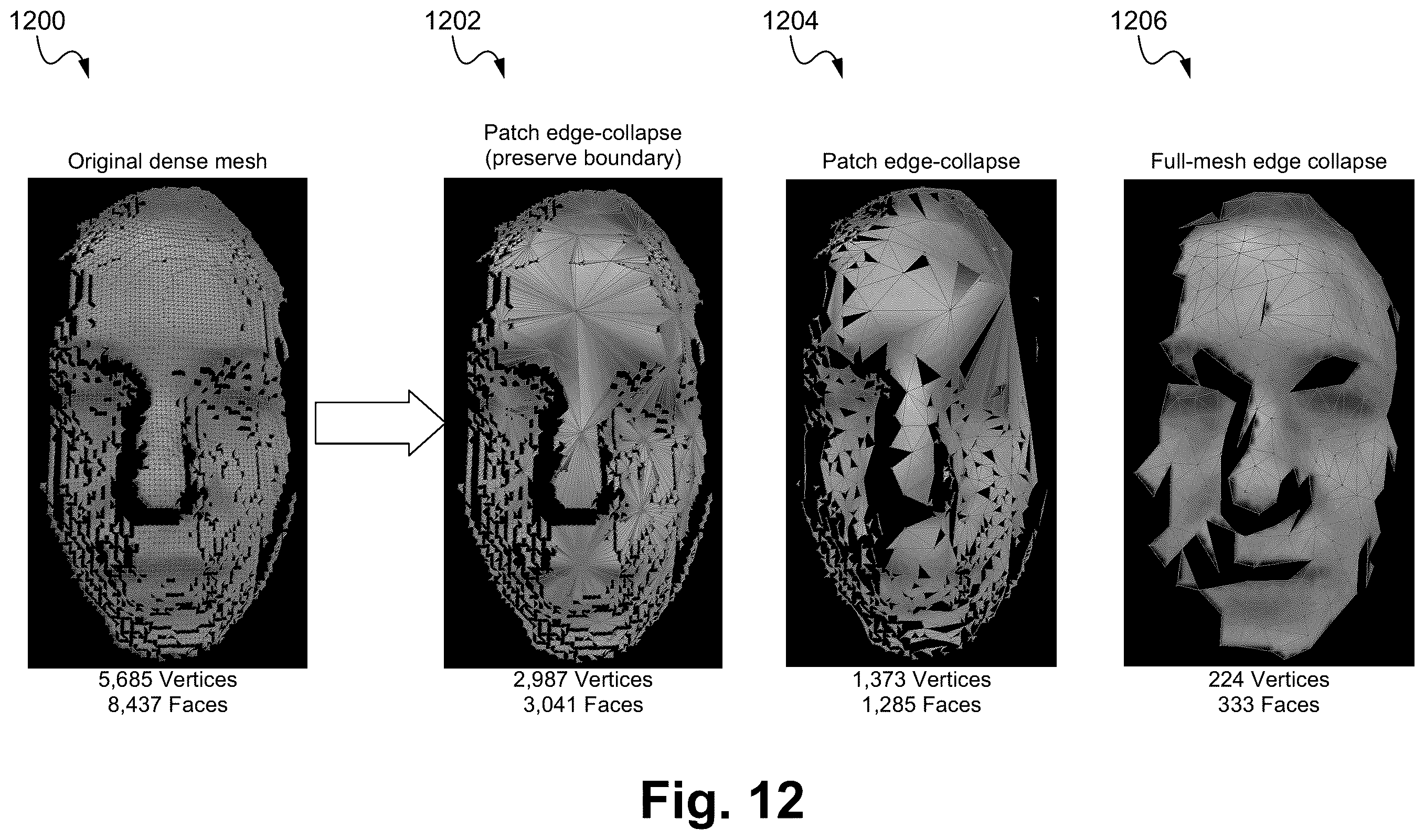 Patent US11836953 Figure 12 – Video based mesh compression