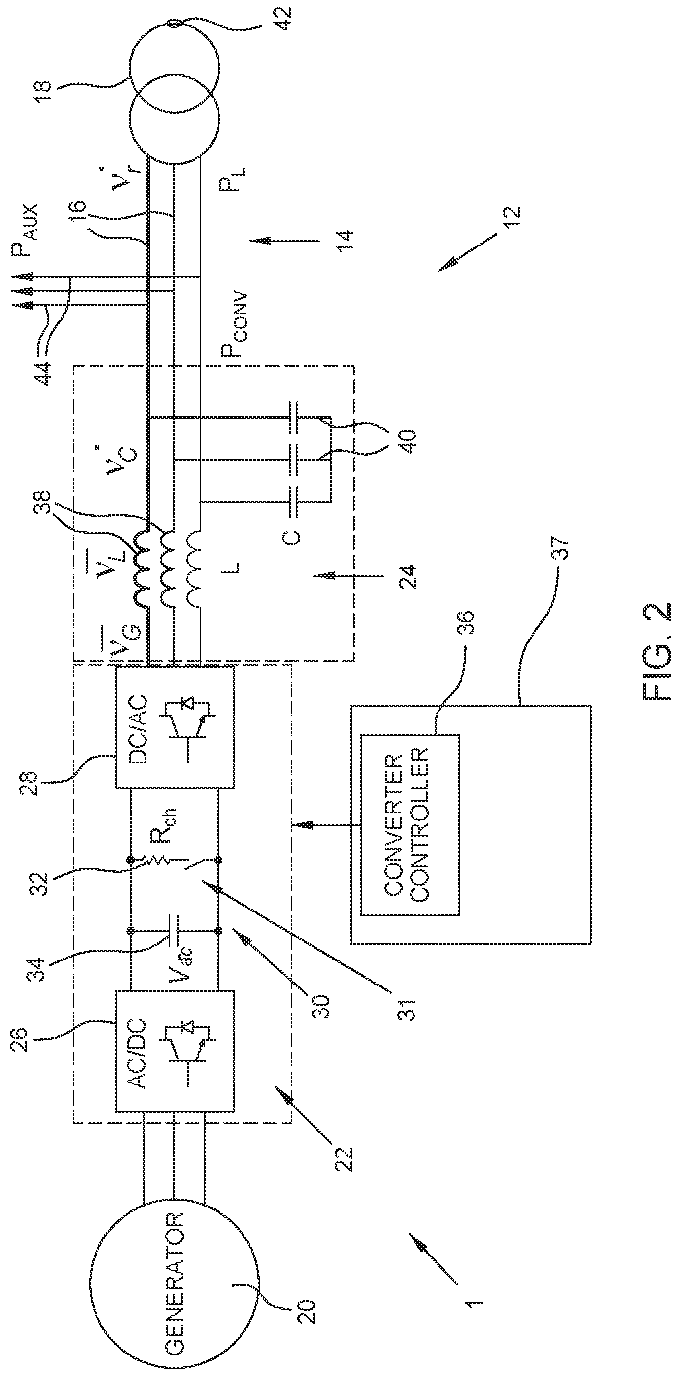Patent US11841002 Figure 2 – Monitoring a wind turbine based on a predicted future thermal condition of a wind turbine electrical component