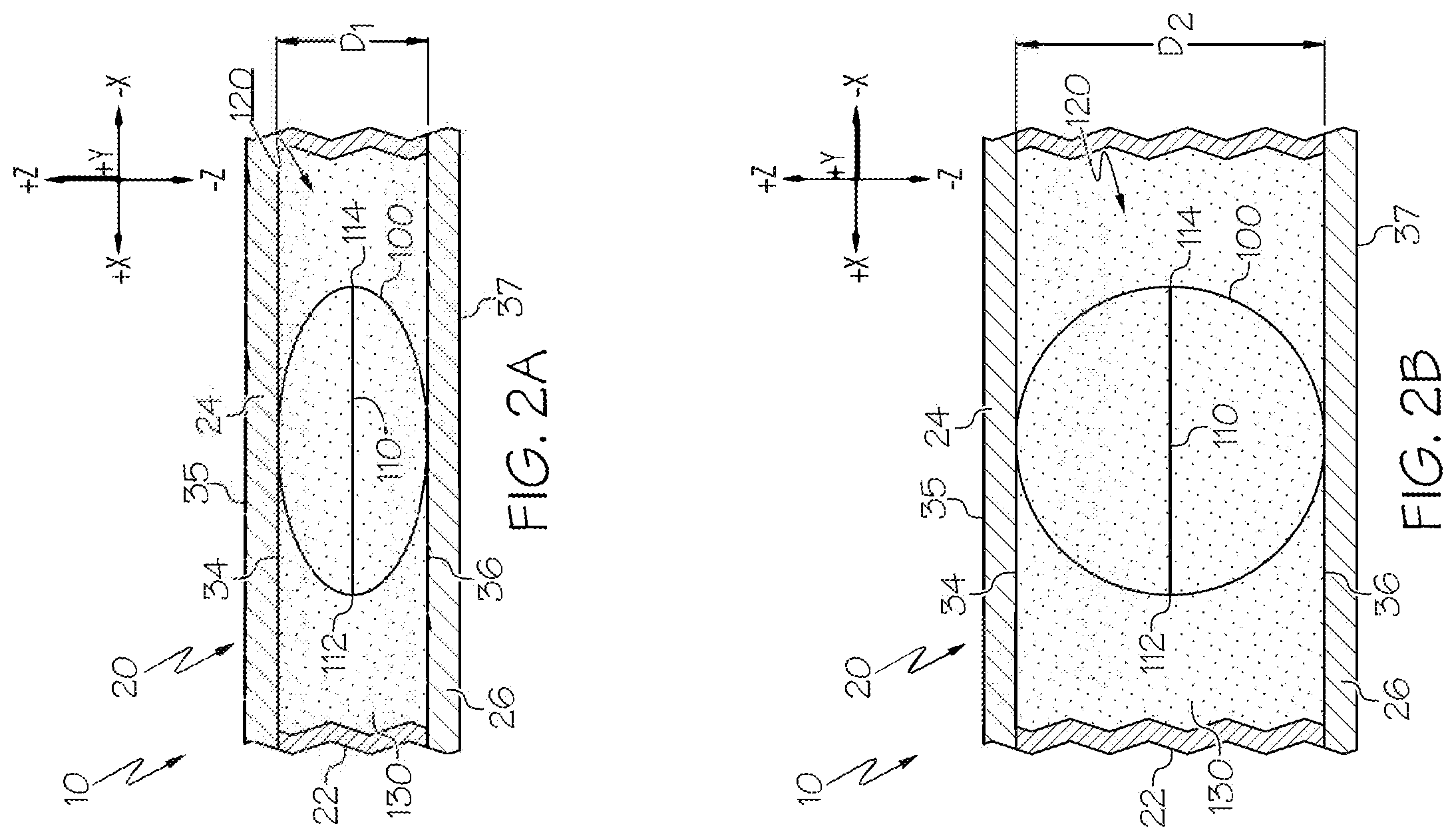 Patent US11841008 Figure 2 – Shape-memory material actuators