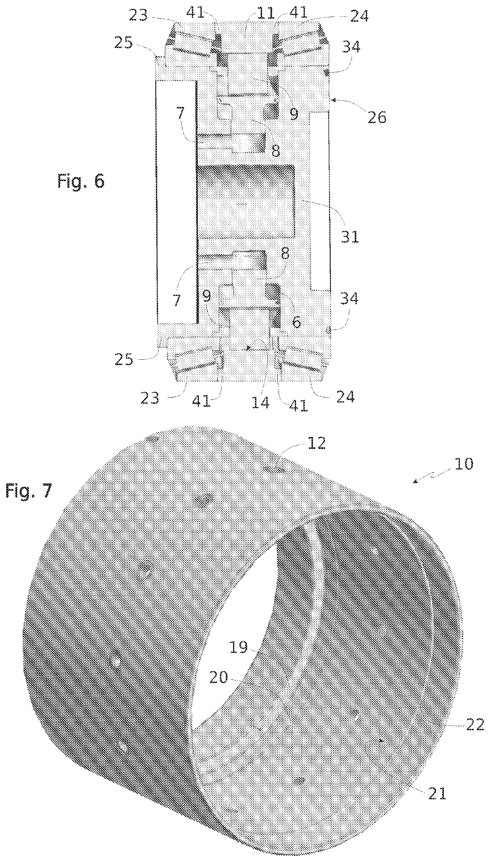 Patent US11841009 Figure 5 – Hydrostatic machine comprising a cam ring with adjacent bearings of same outer diameter, and manufacturing method