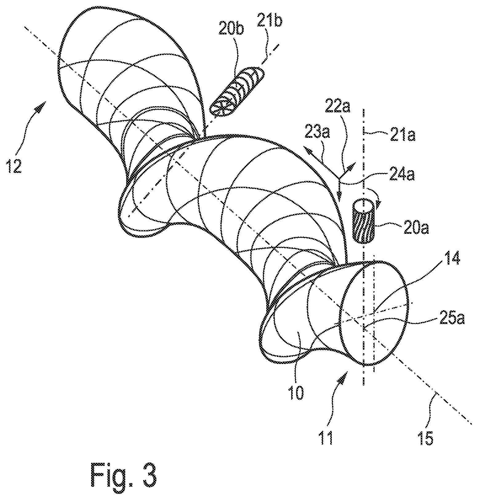 Patent US11841016 Figure 3 – Rotor for an eccentric screw pump and method for the manufacture thereof