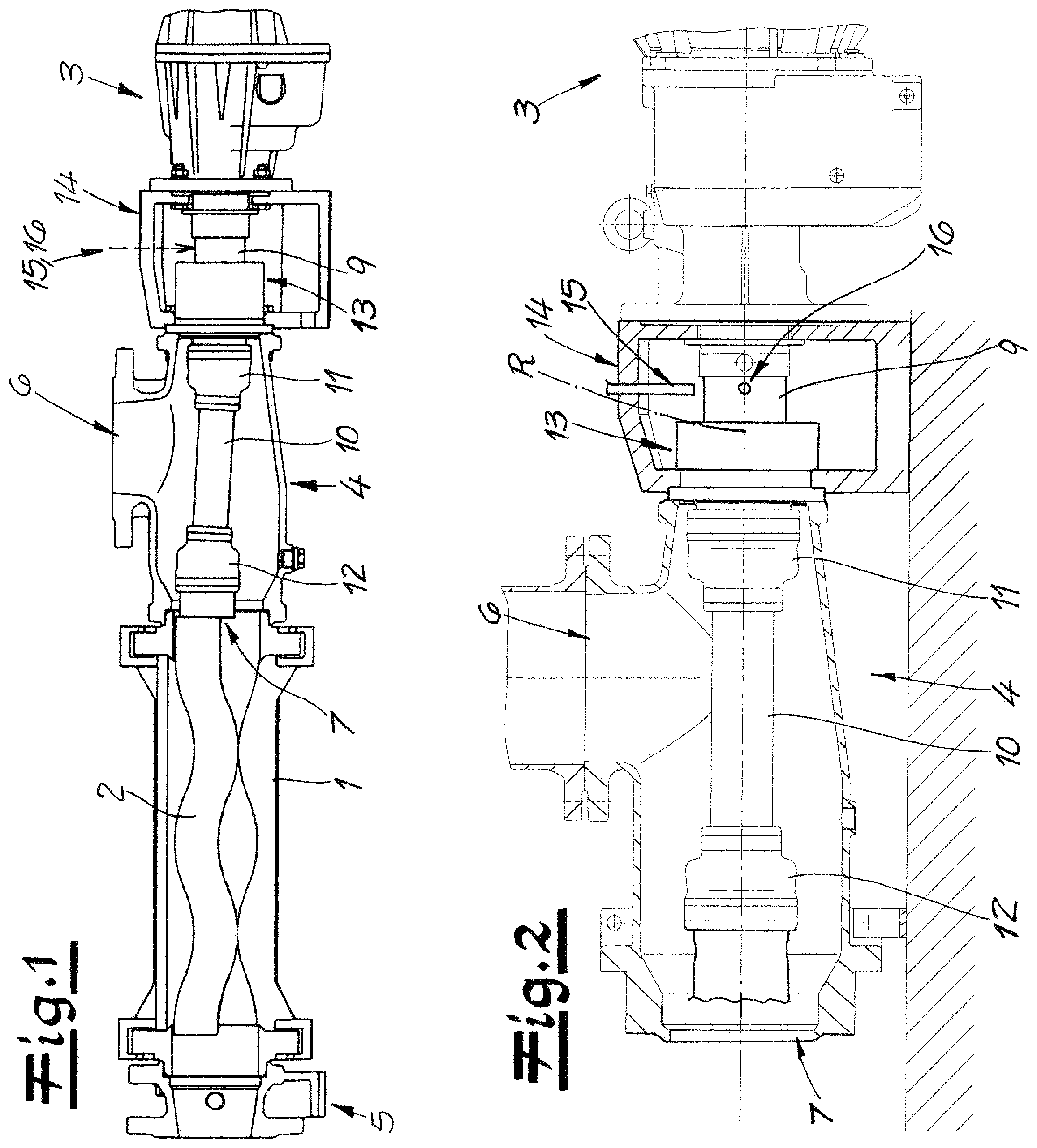 Patent US11841017 Figure 1 – Eccentric-screw pump with concentricity sensor