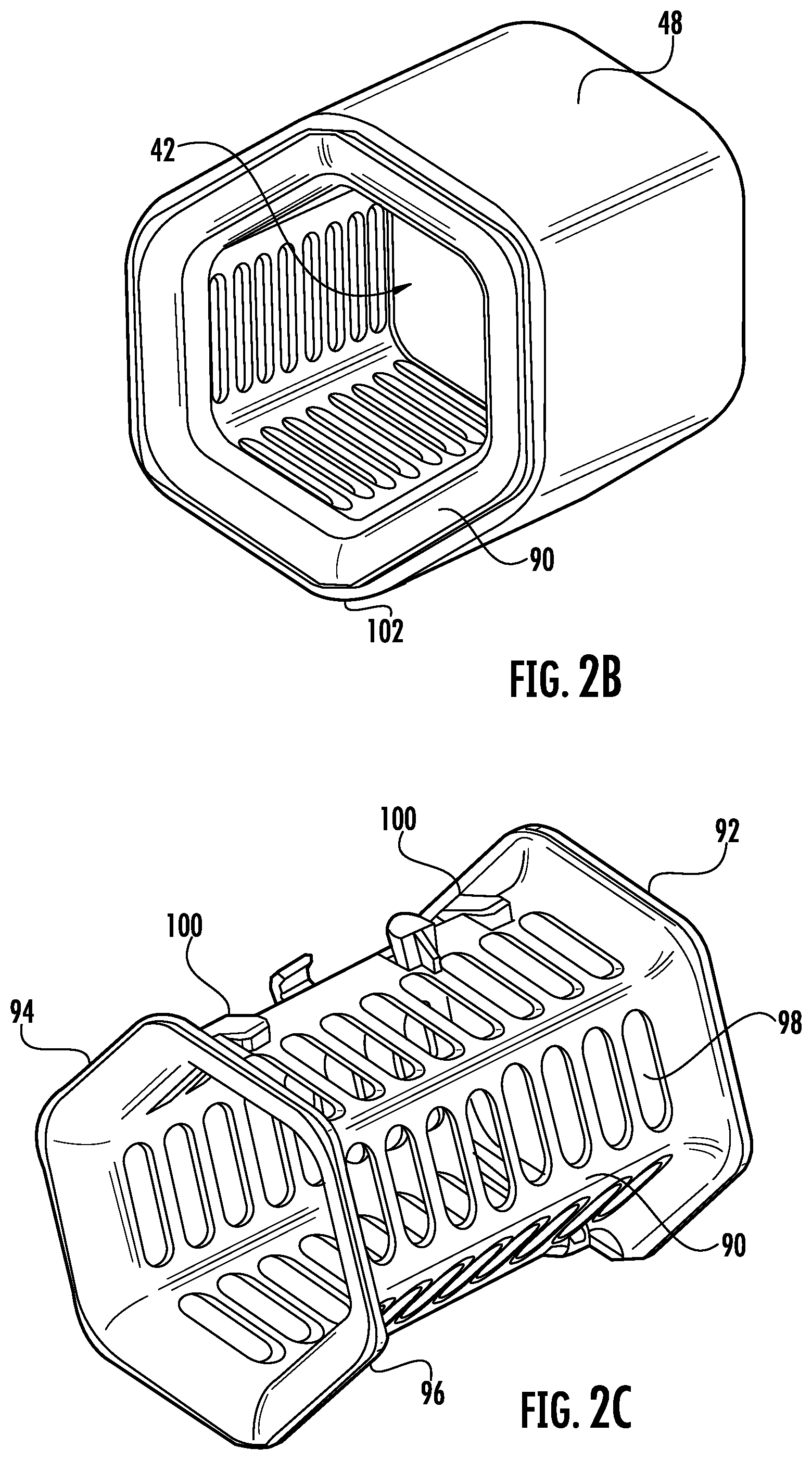Patent US11841023 Figure 3 – Blowers having noise reduction features