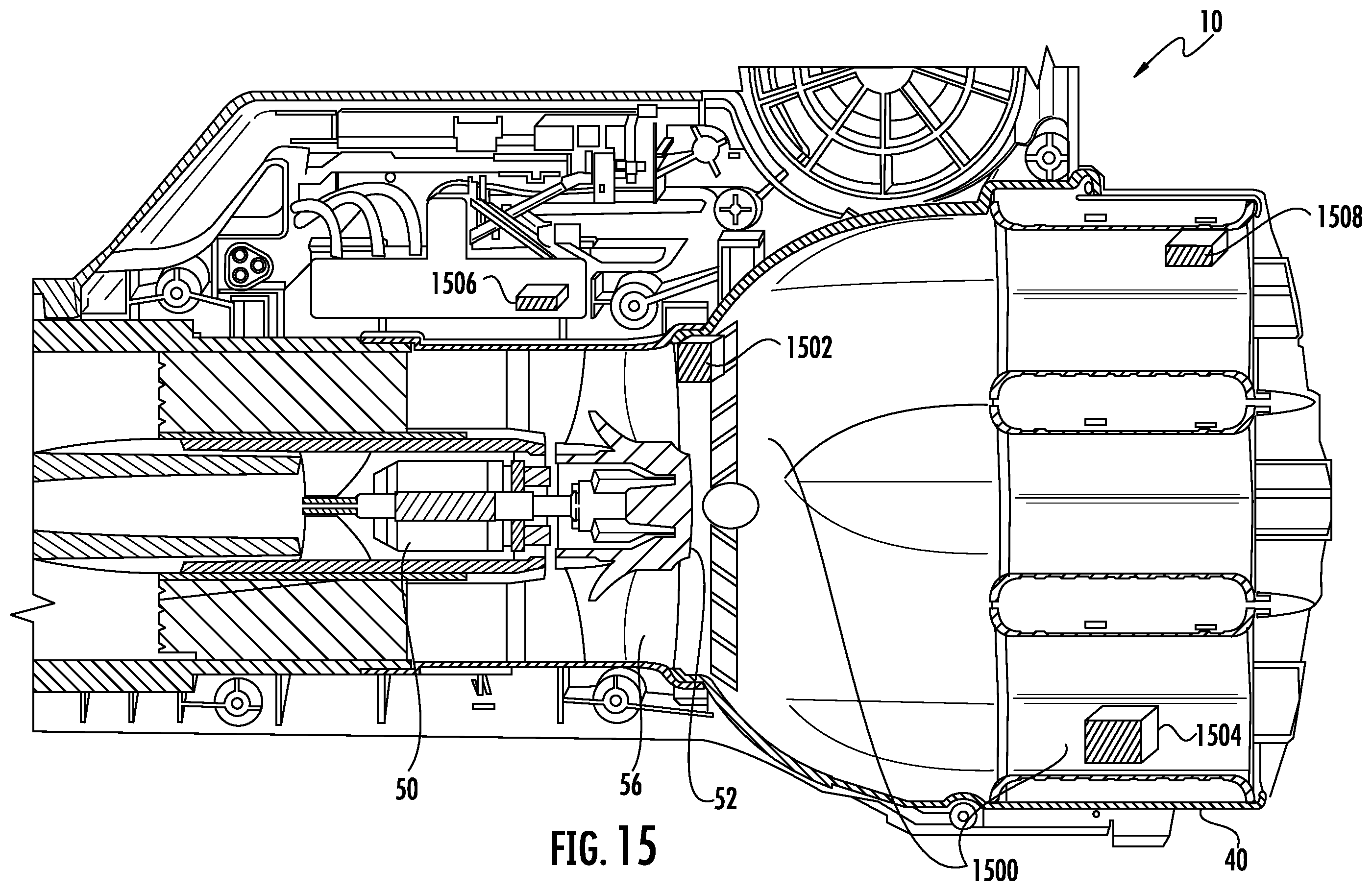 Patent US11841023 Figure 18 – Blowers having noise reduction features