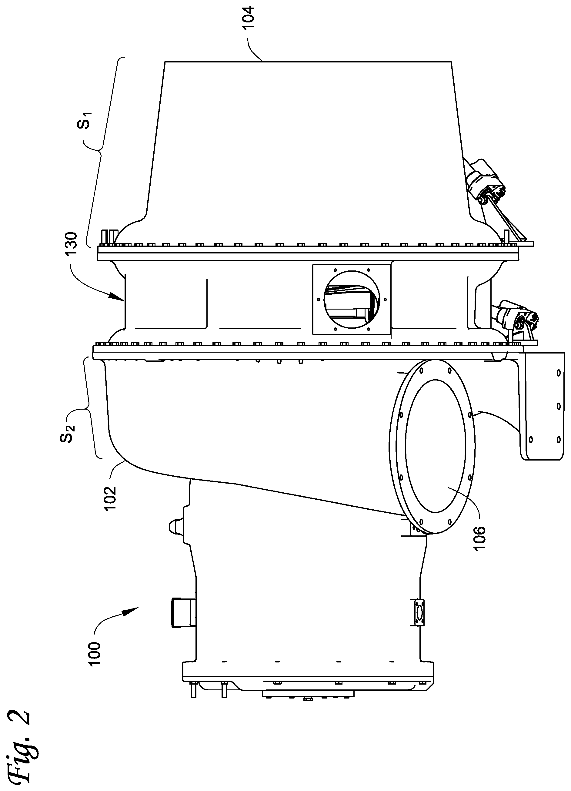 Patent US11841026 Figure 2 – Compressor interstage throttle, and method of operating therof