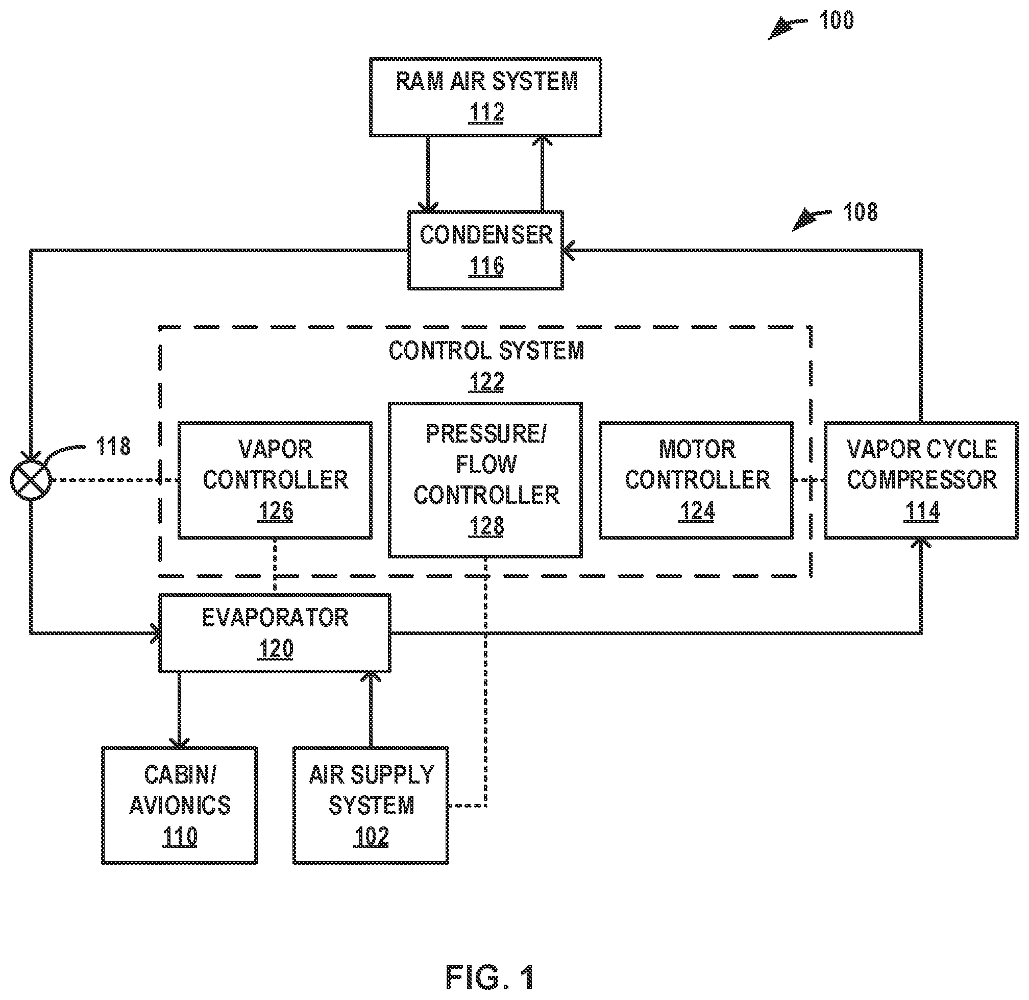 Patent US11841031 Figure 1 – Compressor sensor mount