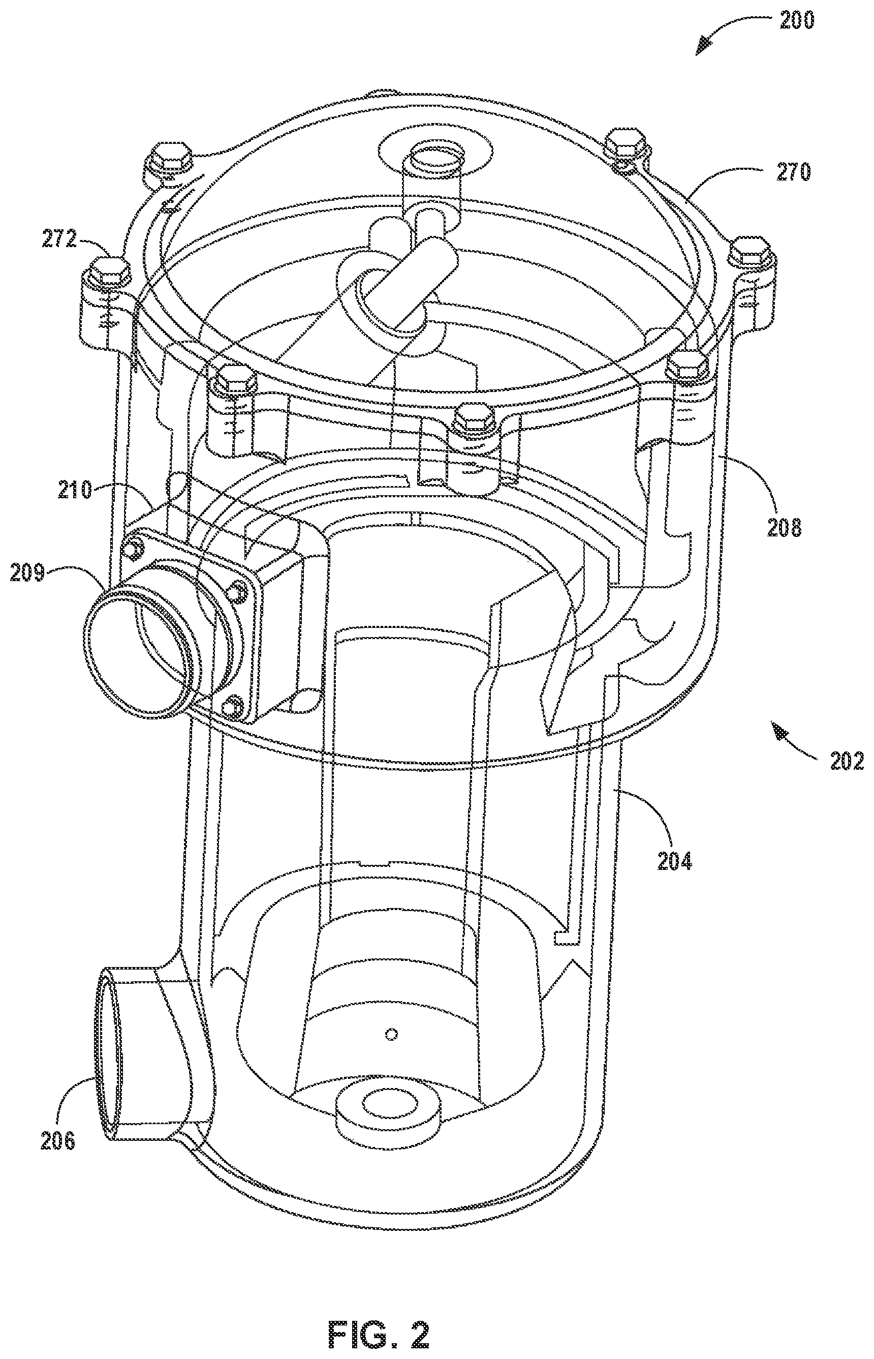 Patent US11841031 Figure 2 – Compressor sensor mount