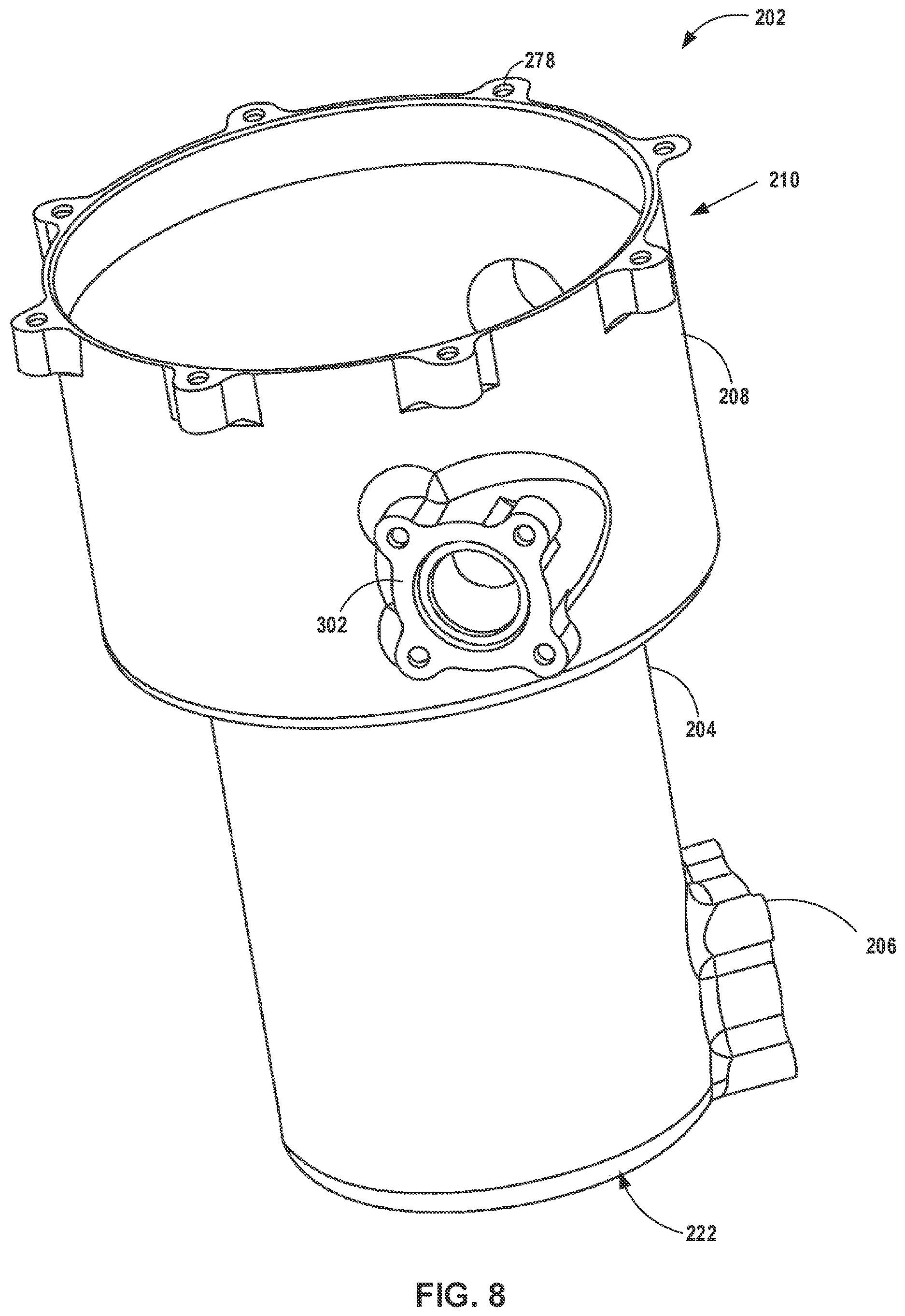 Patent US11841031 Figure 8 – Compressor sensor mount