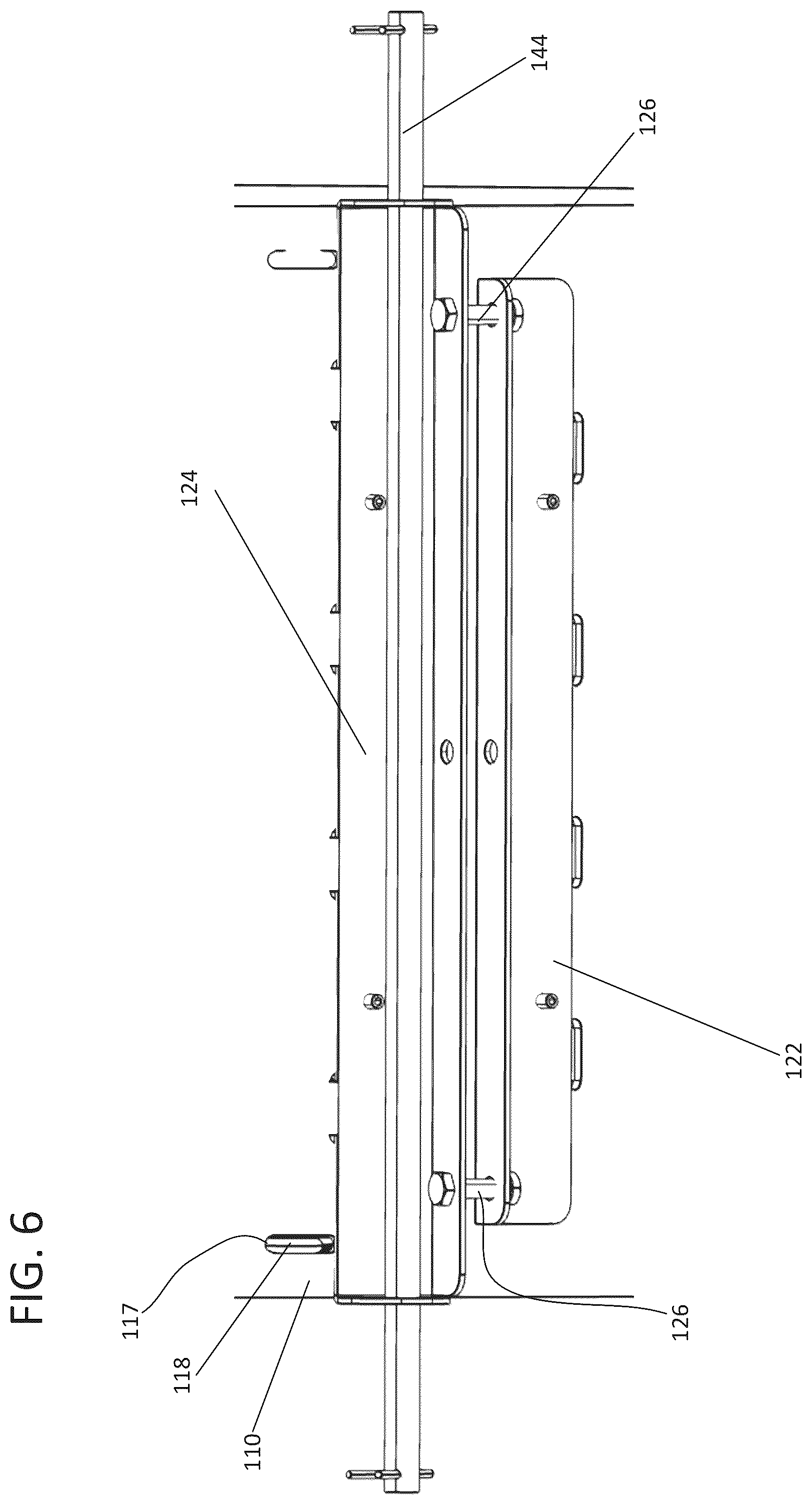 Patent US11841032 Figure 6 – Fan assembly with components for quick assembly