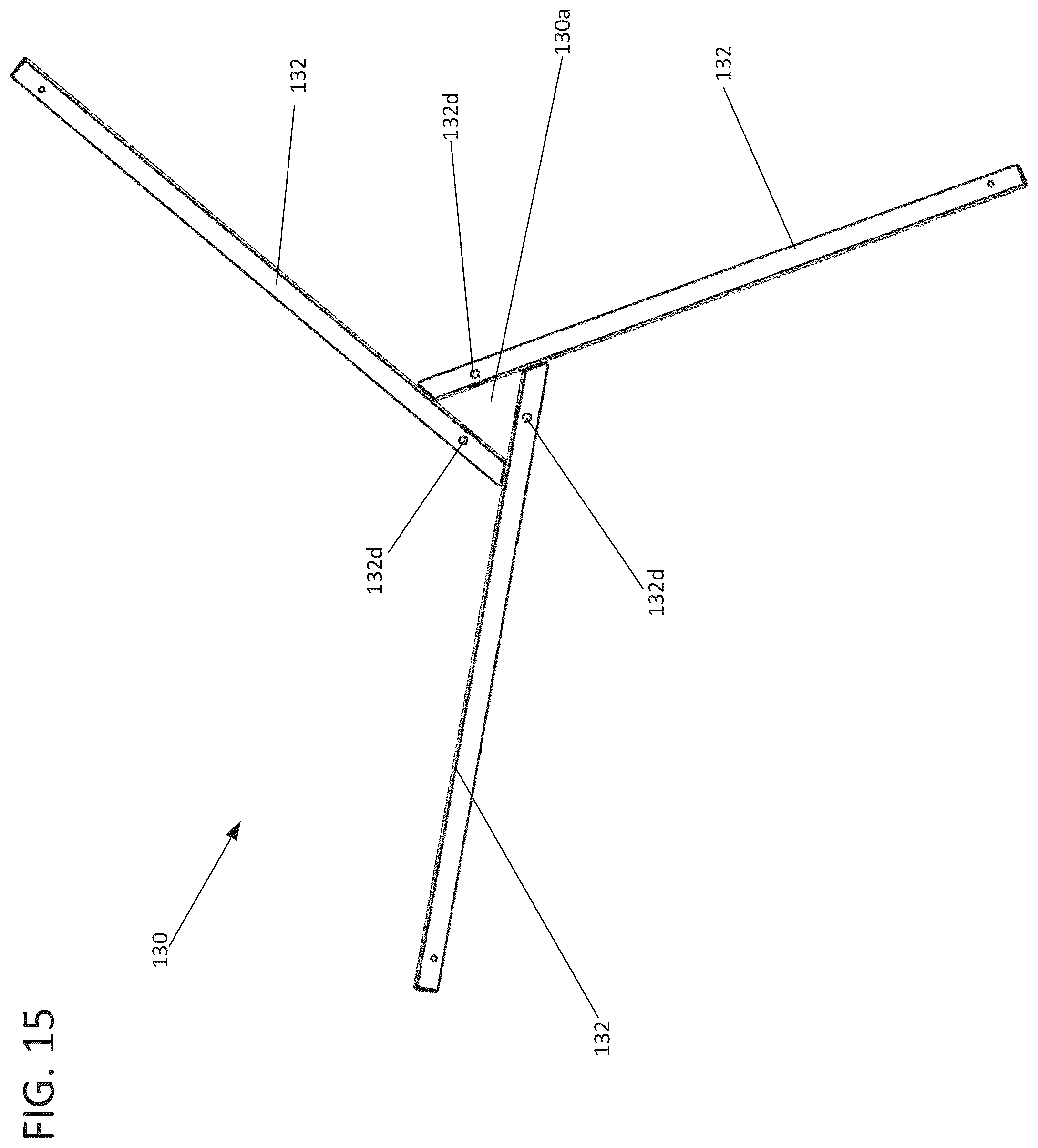 Patent US11841032 Figure 13 – Fan assembly with components for quick assembly