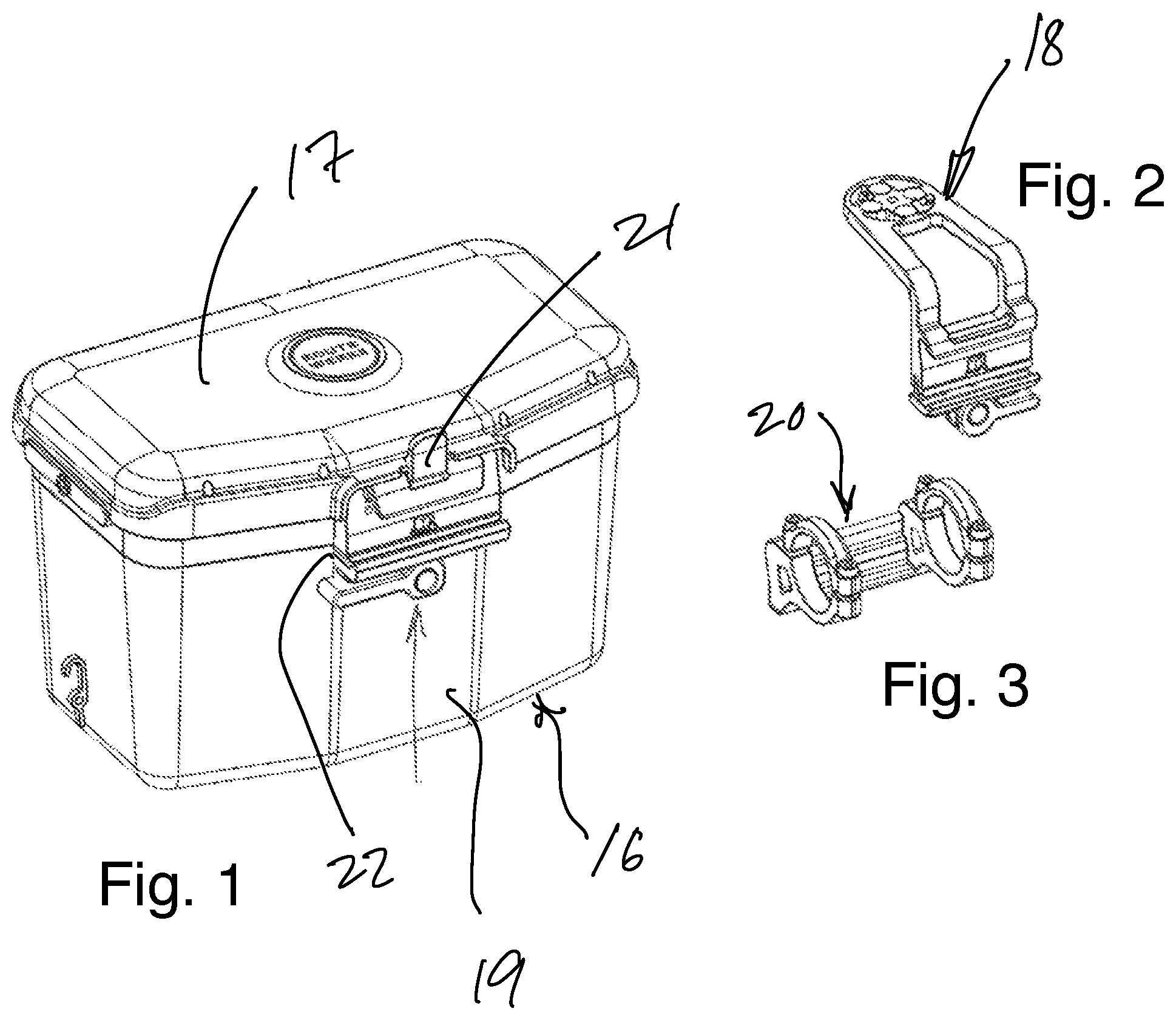 Patent US11841042 Figure 1 – Quick-release interconnect