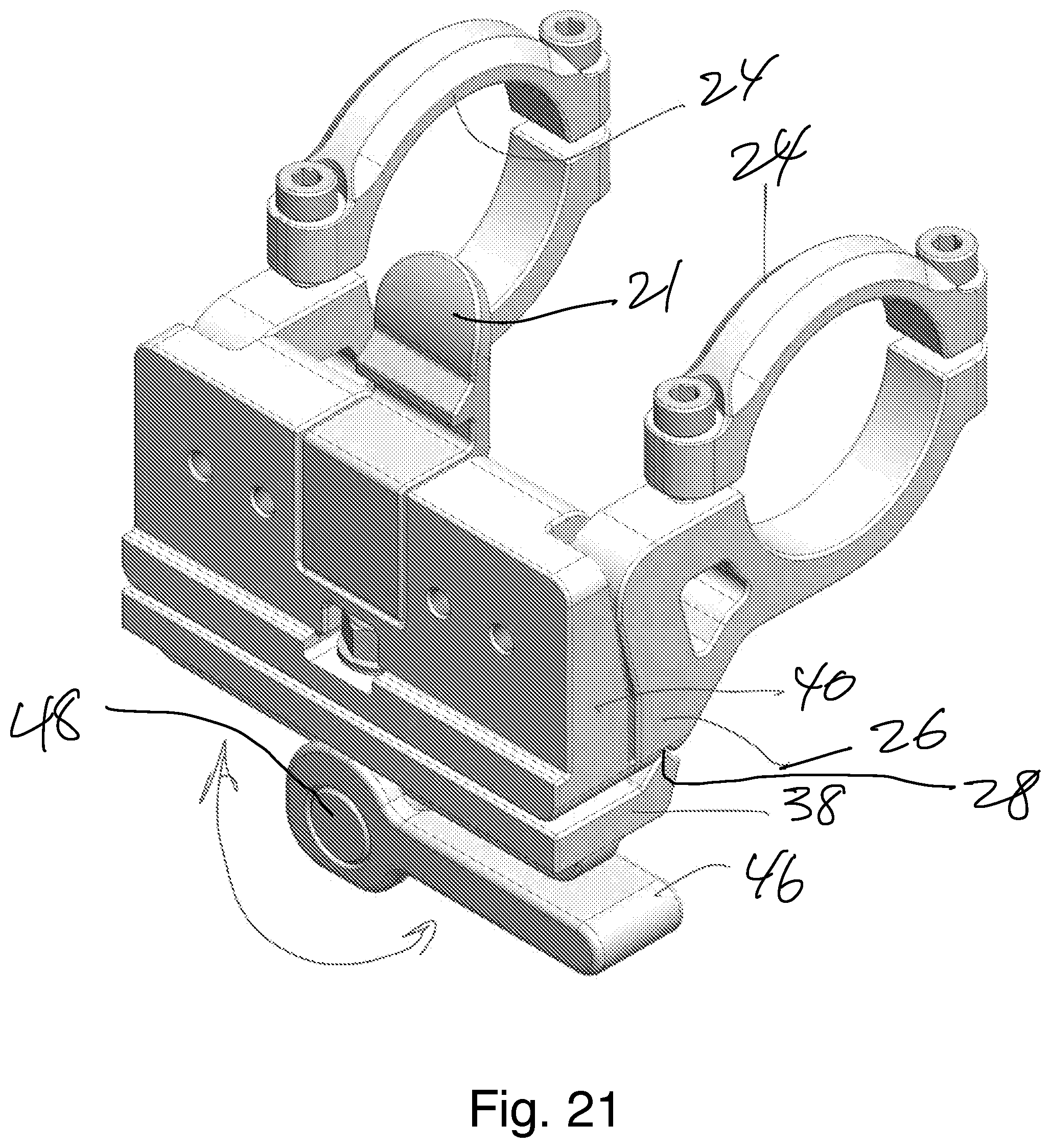 Patent US11841042 Figure 19 – Quick-release interconnect