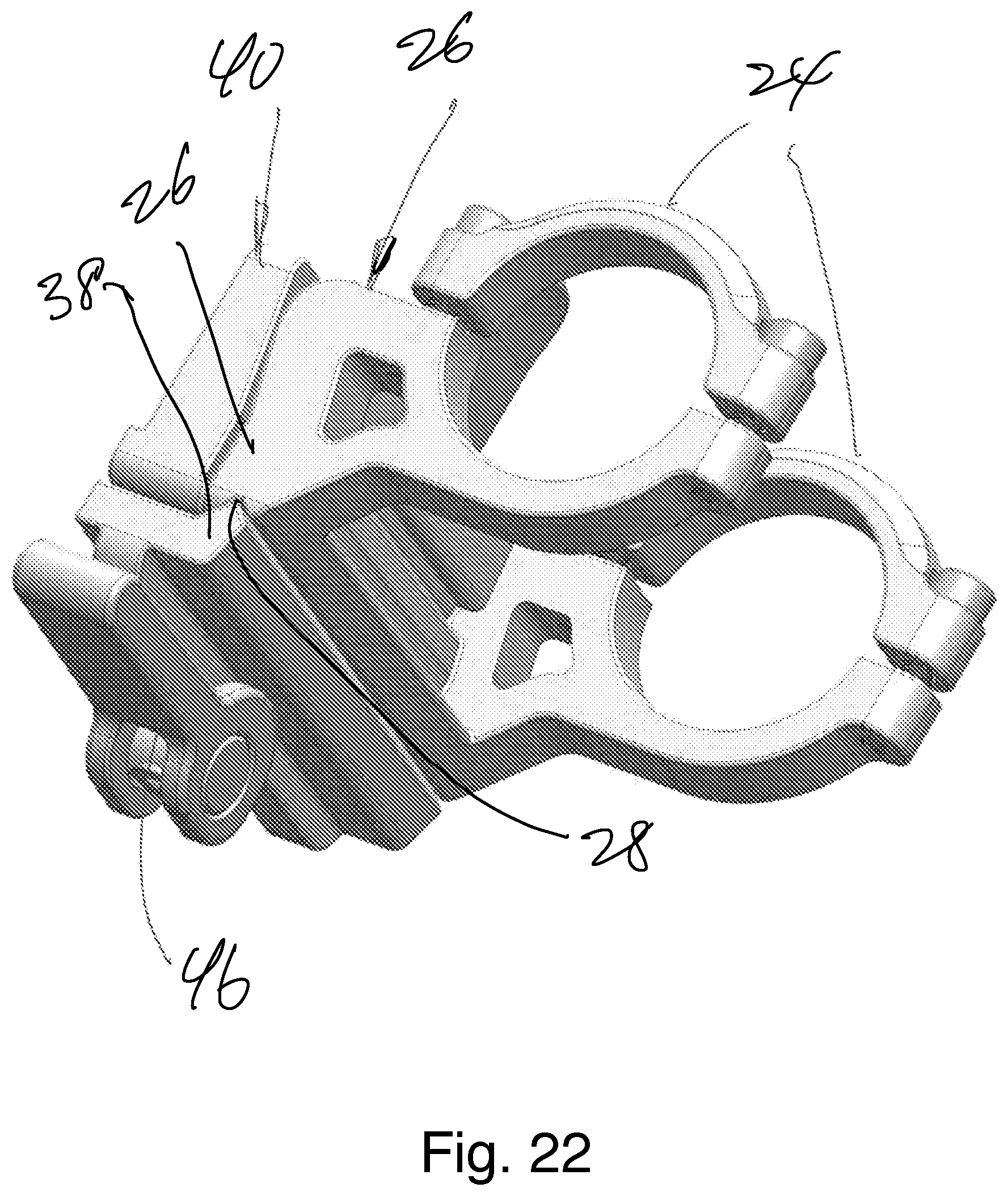 Patent US11841042 Figure 20 – Quick-release interconnect