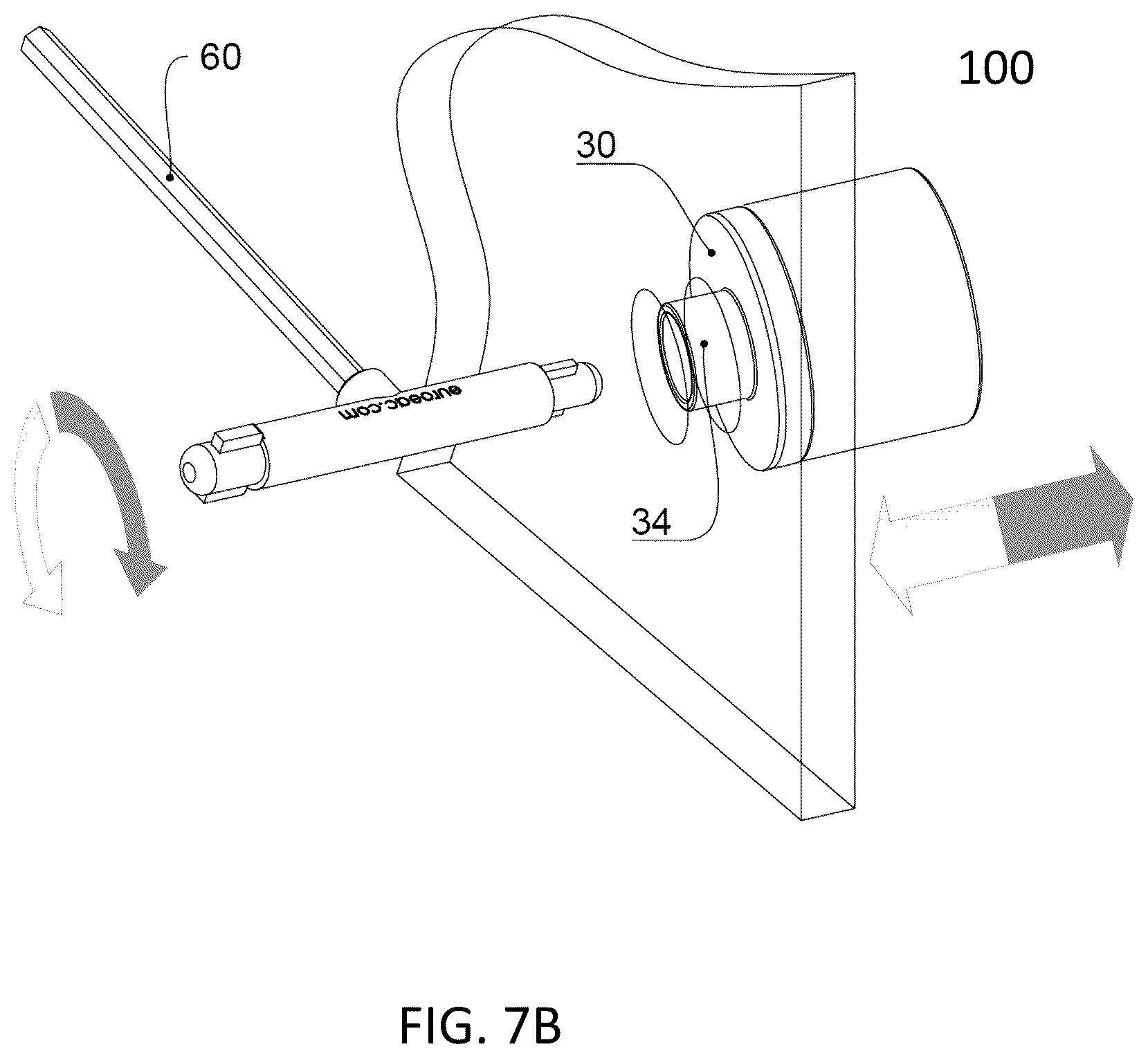 Patent US11841043 Figure 9 – Lockable adjustable standoff
