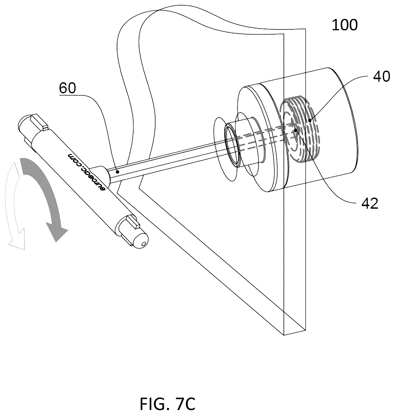 Patent US11841043 Figure 10 – Lockable adjustable standoff
