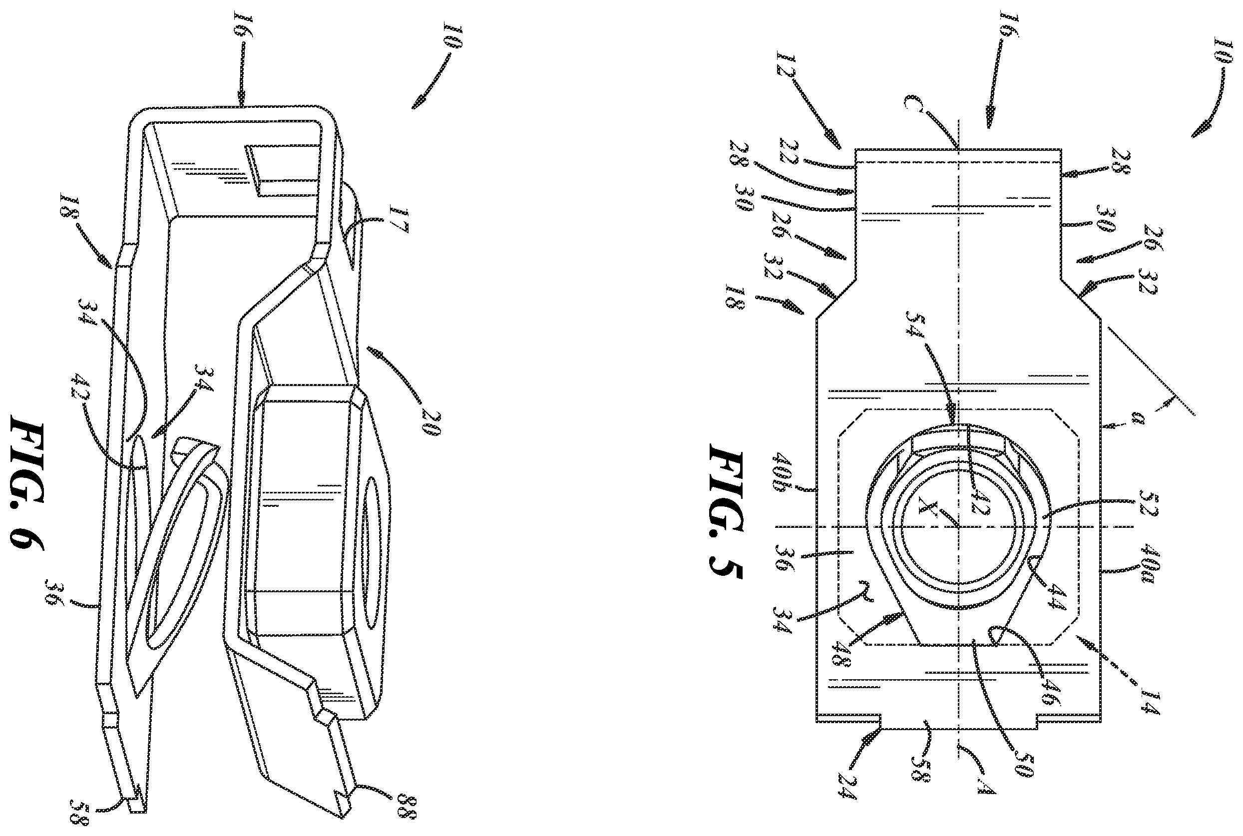Patent US11841044 Figure 3 – Retainer and a retainer and nut assembly