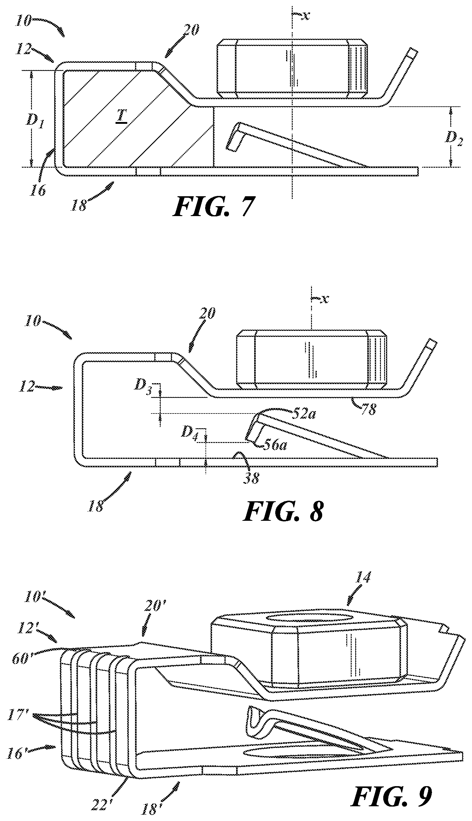 Patent US11841044 Figure 4 – Retainer and a retainer and nut assembly