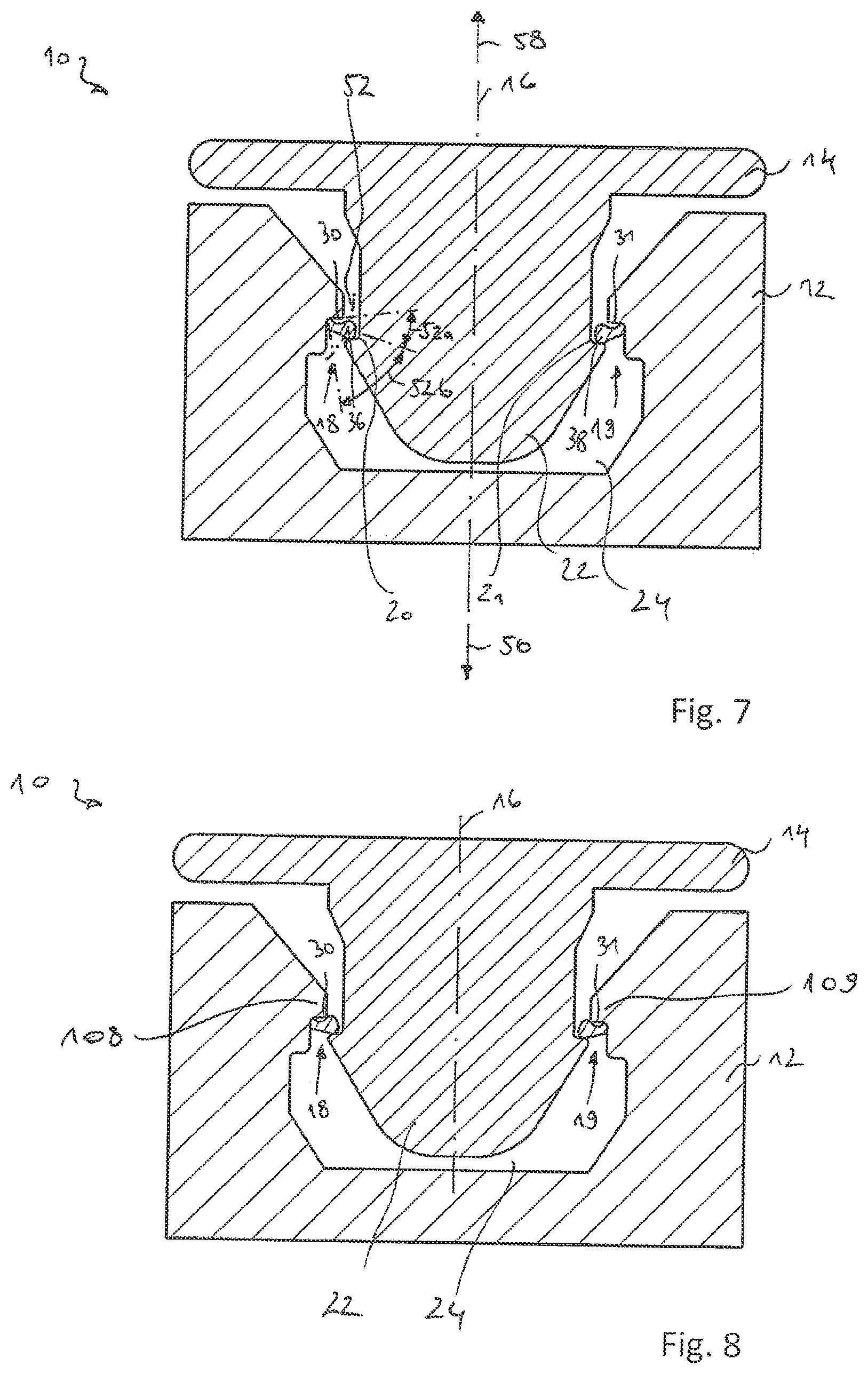 Patent US11841045 Figure 6 – Connection assembly