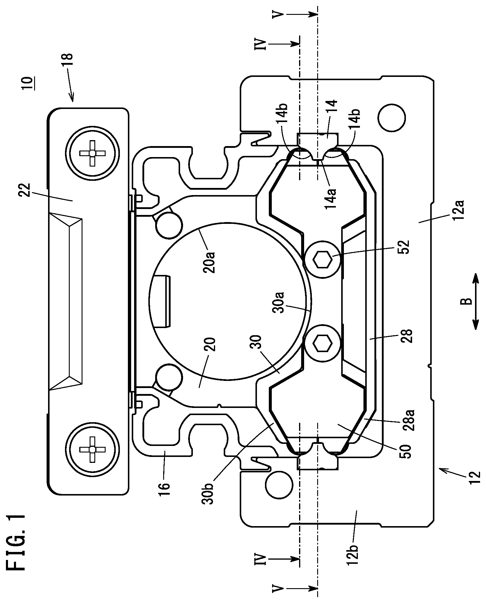 Patent US11841050 Figure 1 – Linear guide