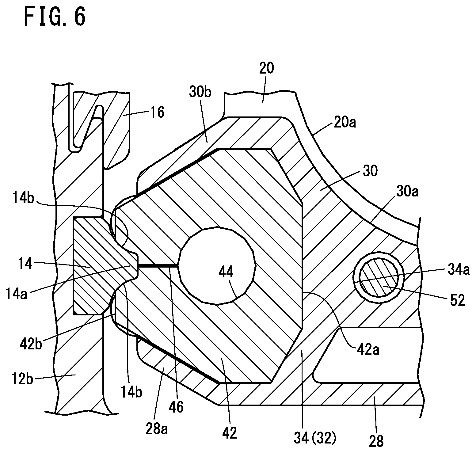 Patent US11841050 Figure 6 – Linear guide