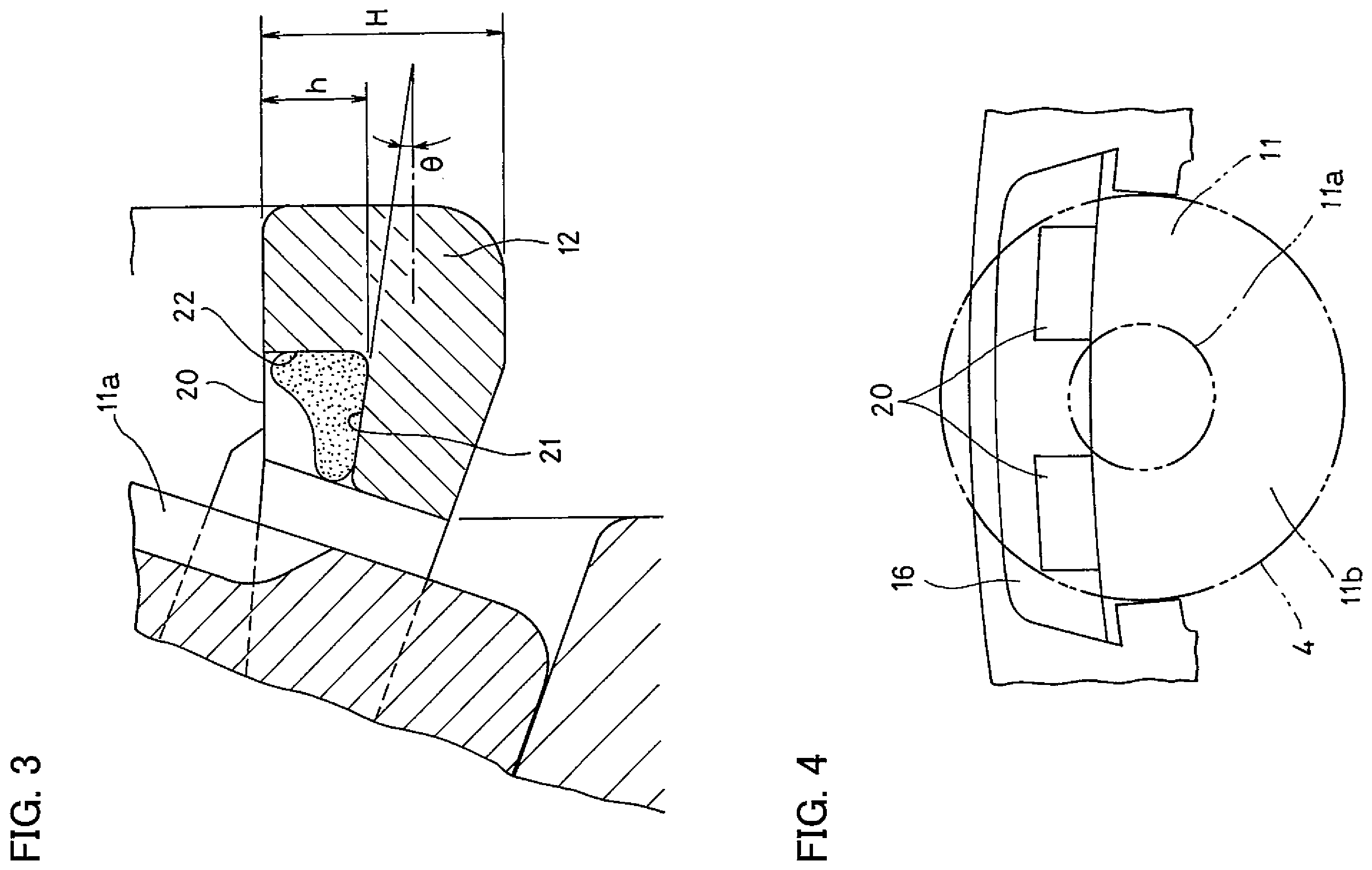 Patent US11841051 Figure 3 – Tapered roller bearing
