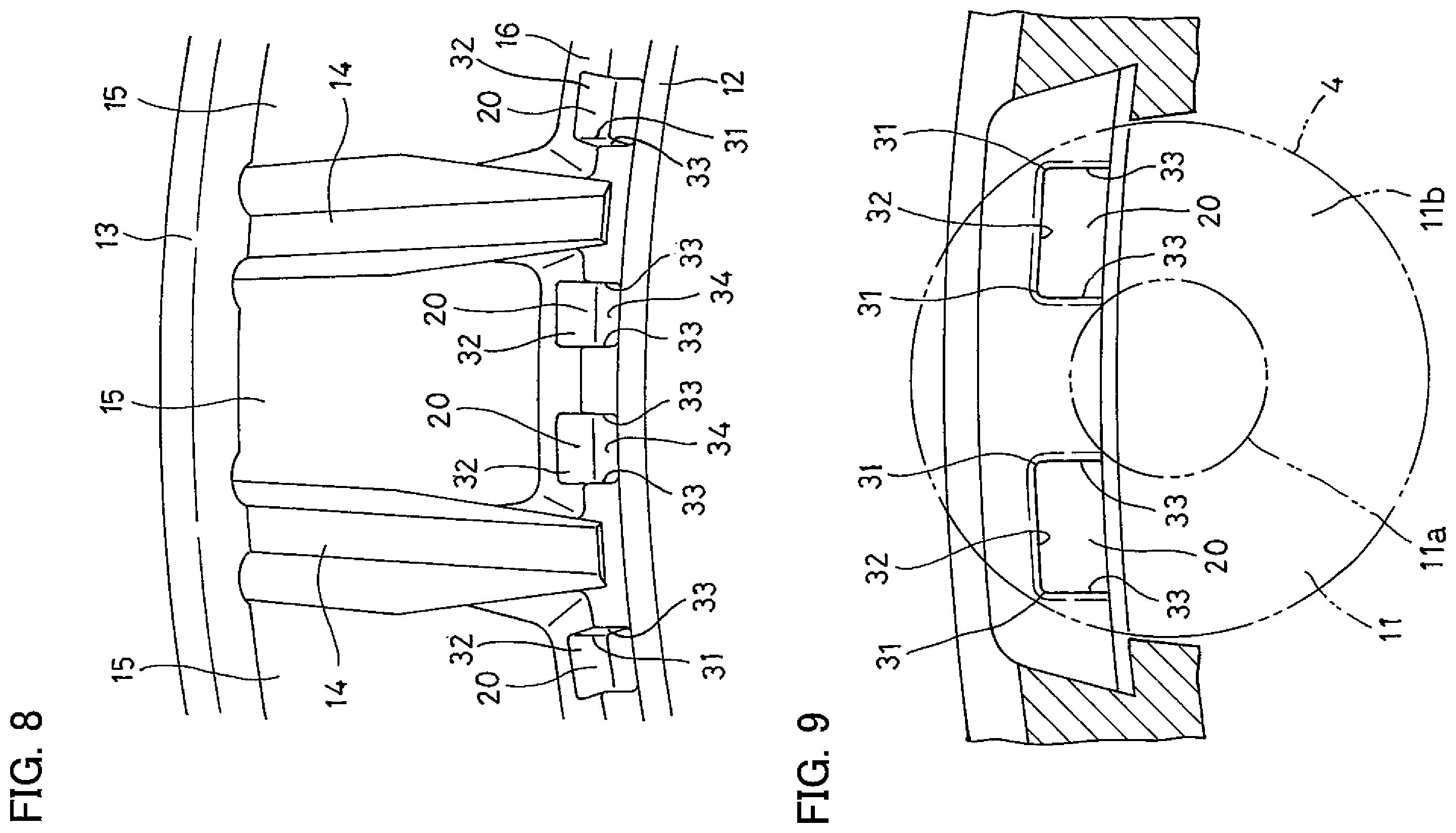 Patent US11841051 Figure 7 – Tapered roller bearing