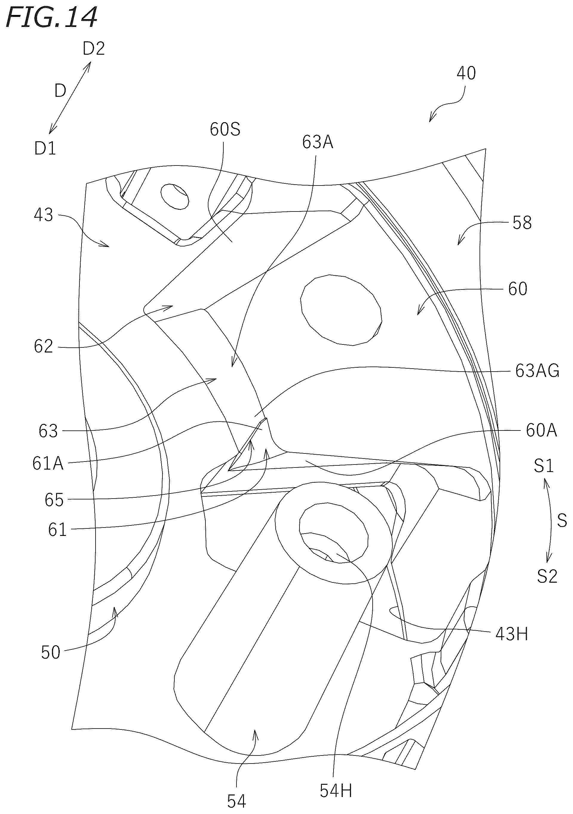 Patent US11841054 Figure 14 – Clutch device