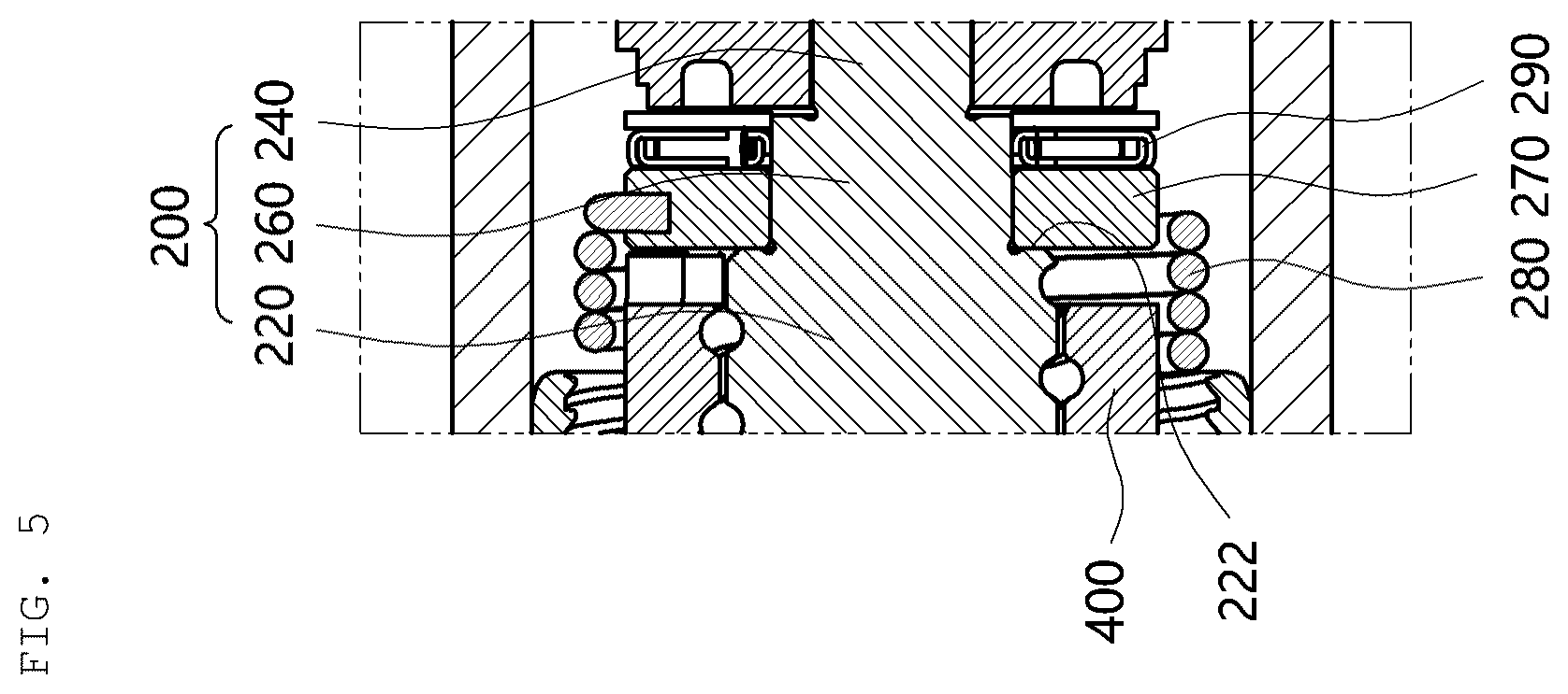 Patent US11841057 Figure 5 – Electro-mechanical brake and vehicle comprising the same