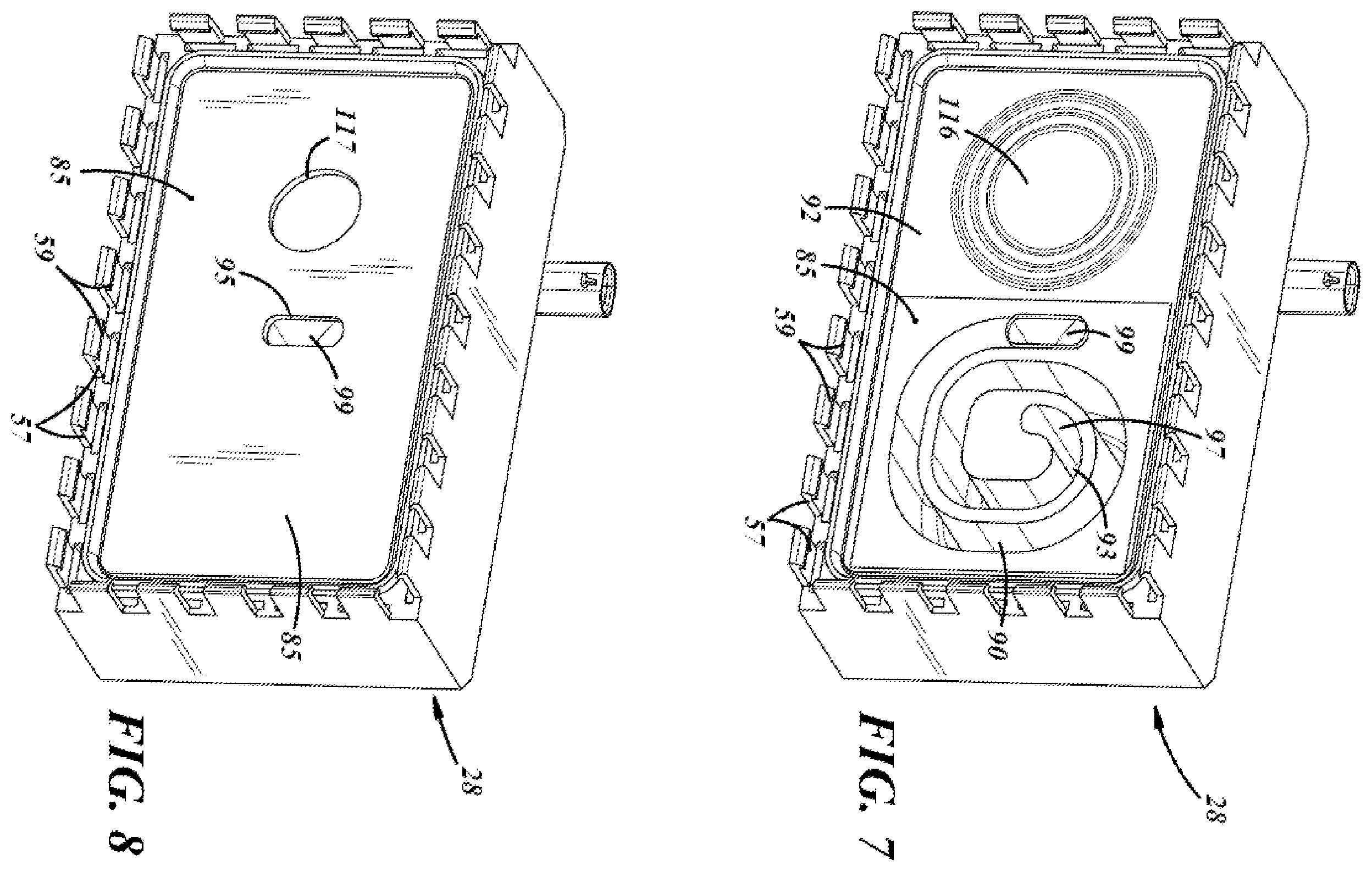 Patent US11841059 Figure 4 – Hydraulic powertrain component mount with variable stiffness