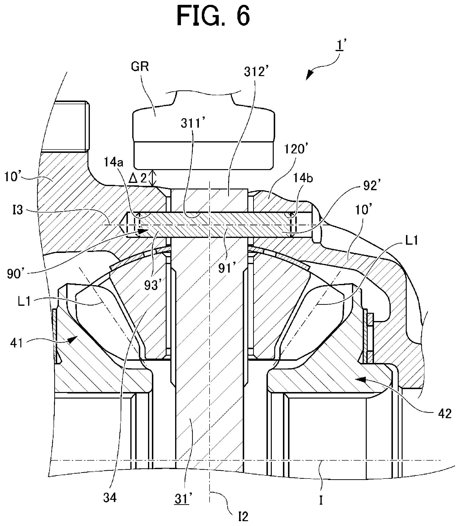 Patent US11841070 Figure 6 – Differential transmission apparatus