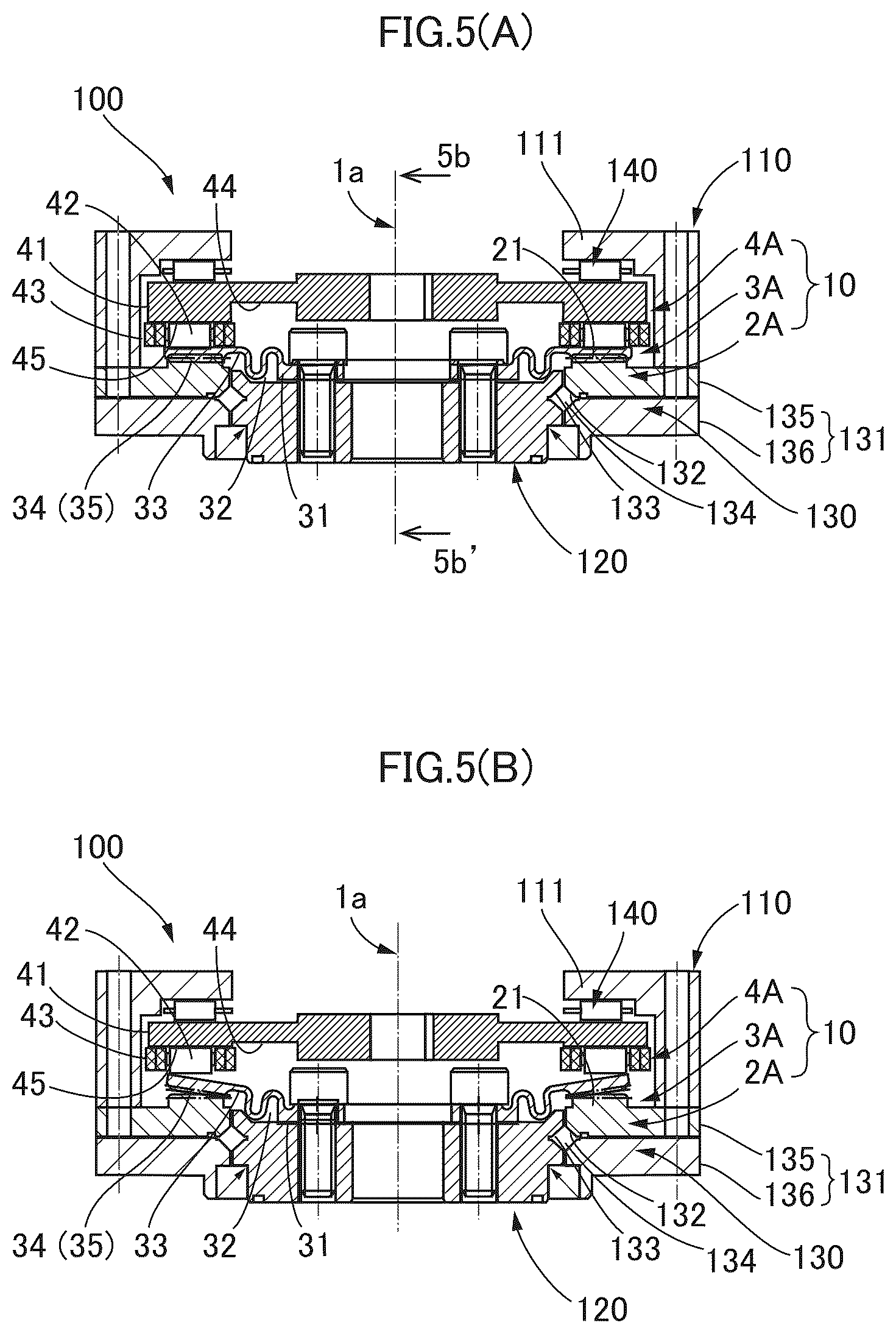 Patent US11841071 Figure 5 – Flat strain wave gearing