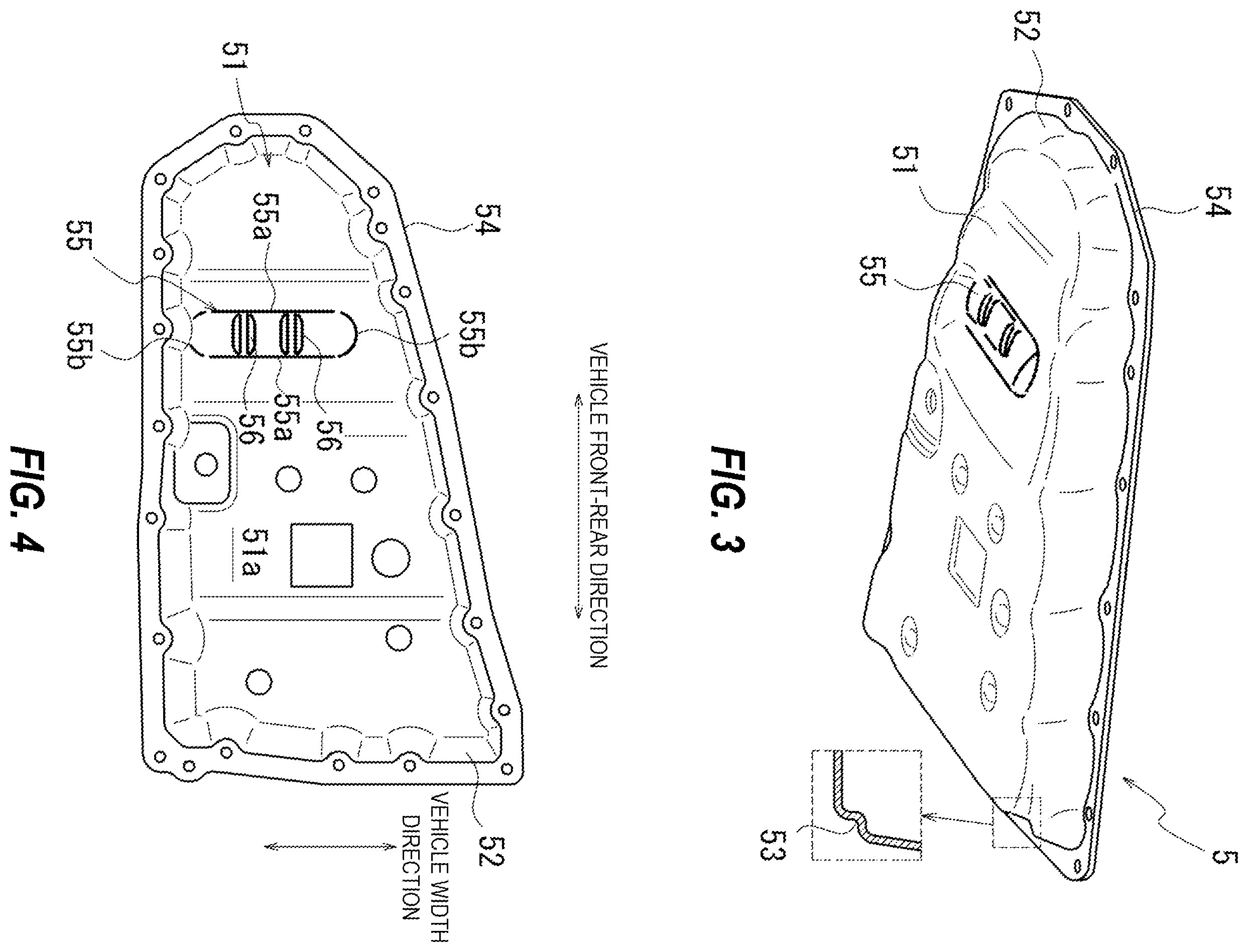 Patent US11841075 Figure 3 – Oil storage structure of transmission case