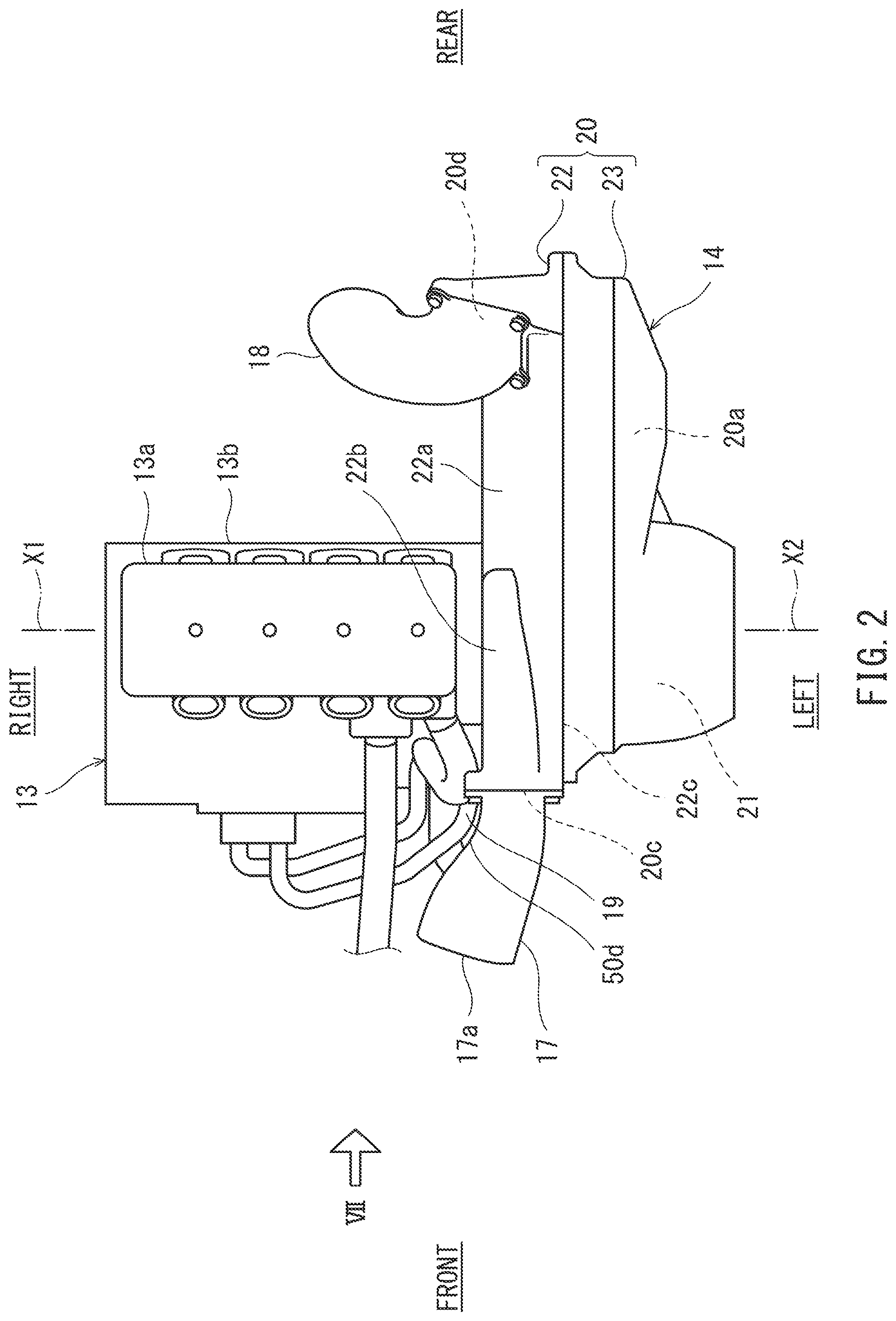 Patent US11841076 Figure 2 – Continuously variable transmission