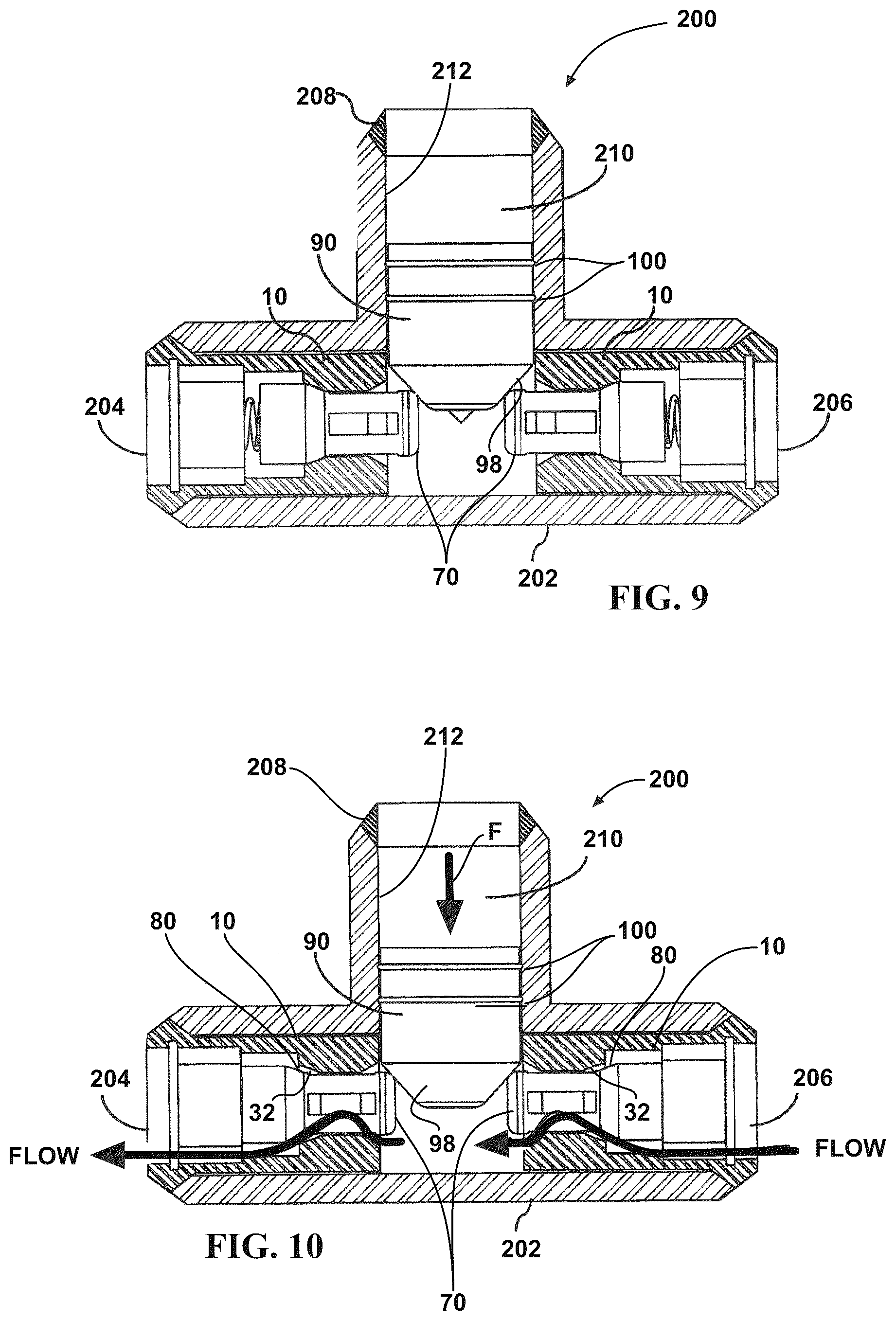 Patent US11841085 Figure 5 – Piston actuated cartridge valve