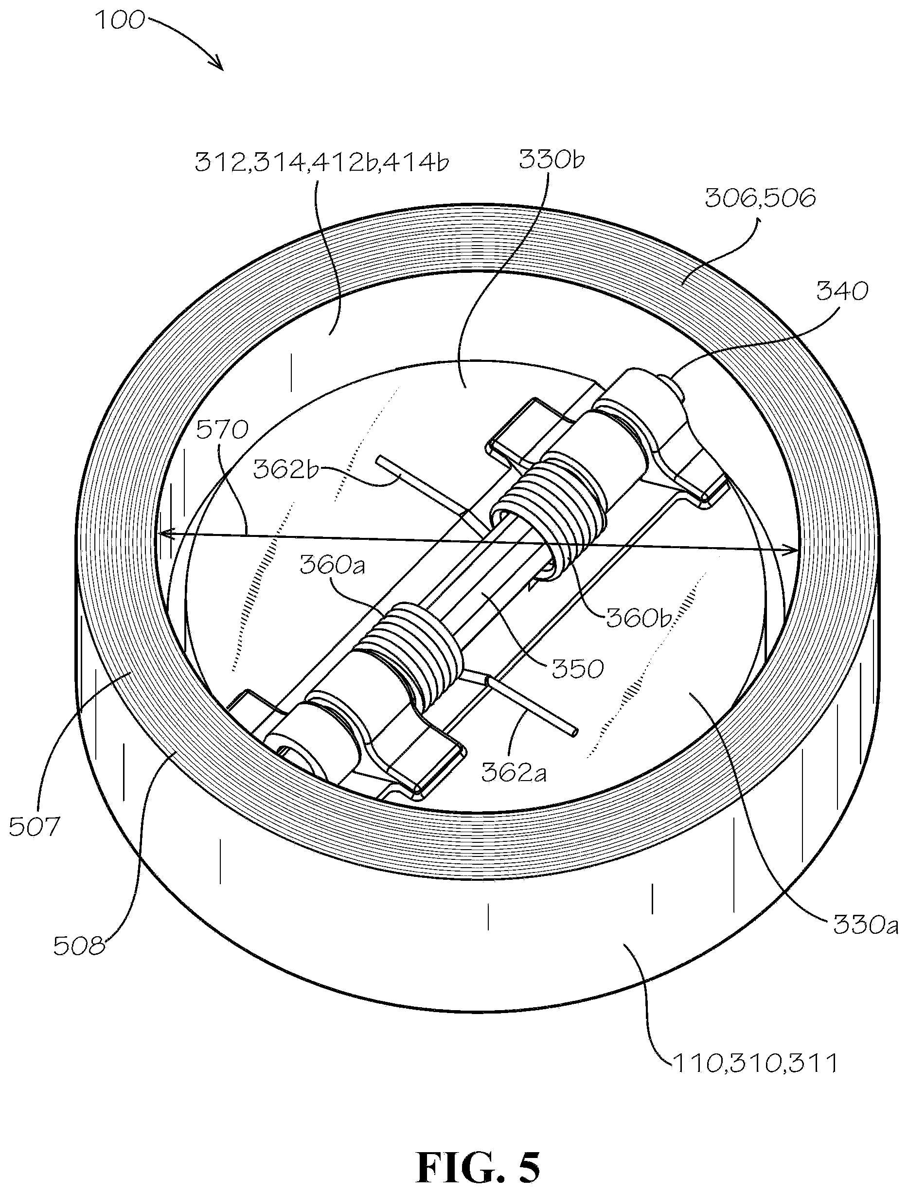 Patent US11841087 Figure 4 – Watertight check valve