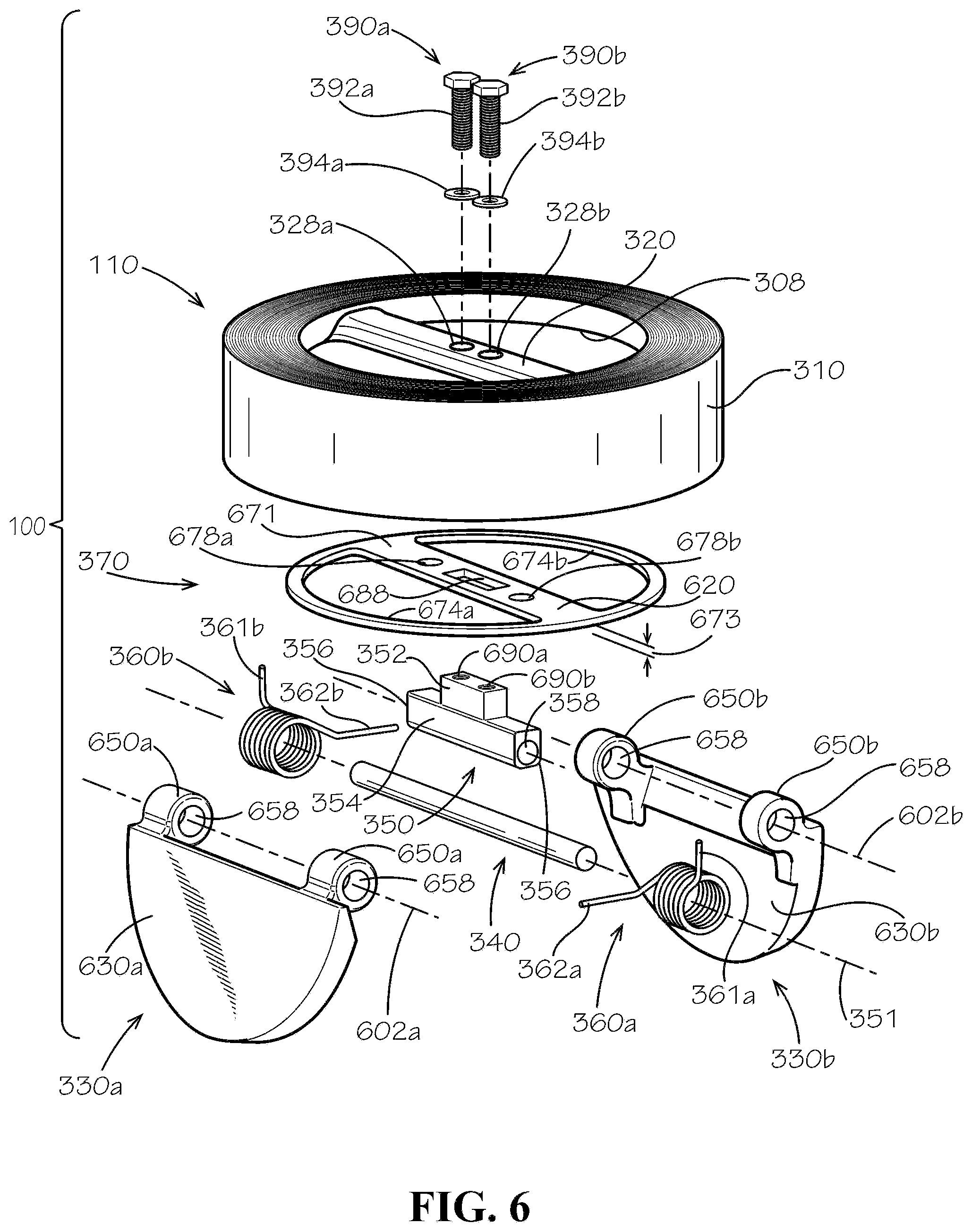 Patent US11841087 Figure 5 – Watertight check valve